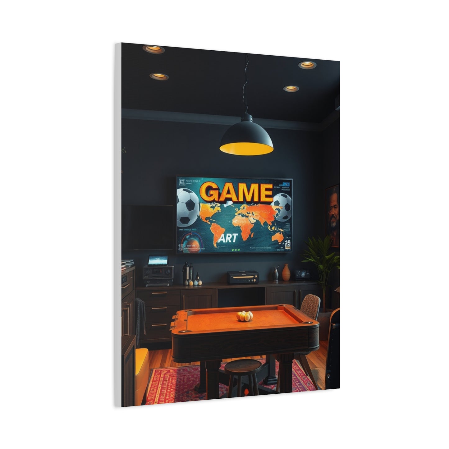 Elite Game Room Art Vision Wall Art & Canvas Print