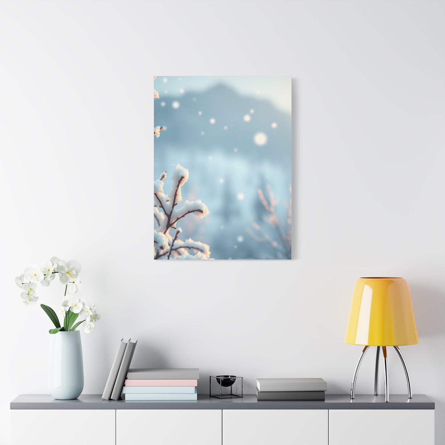 Crystalline Season Canvas Wall Art & Canvas Print