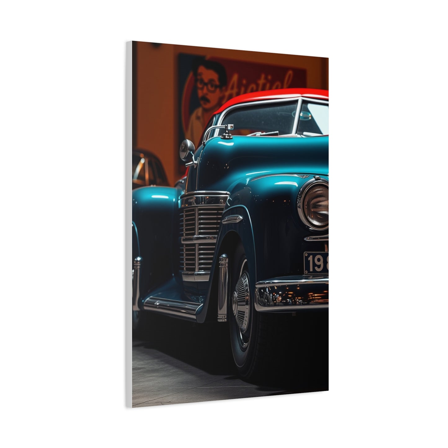 Classic Car Reverie Canvas Wall Art & Canvas Print