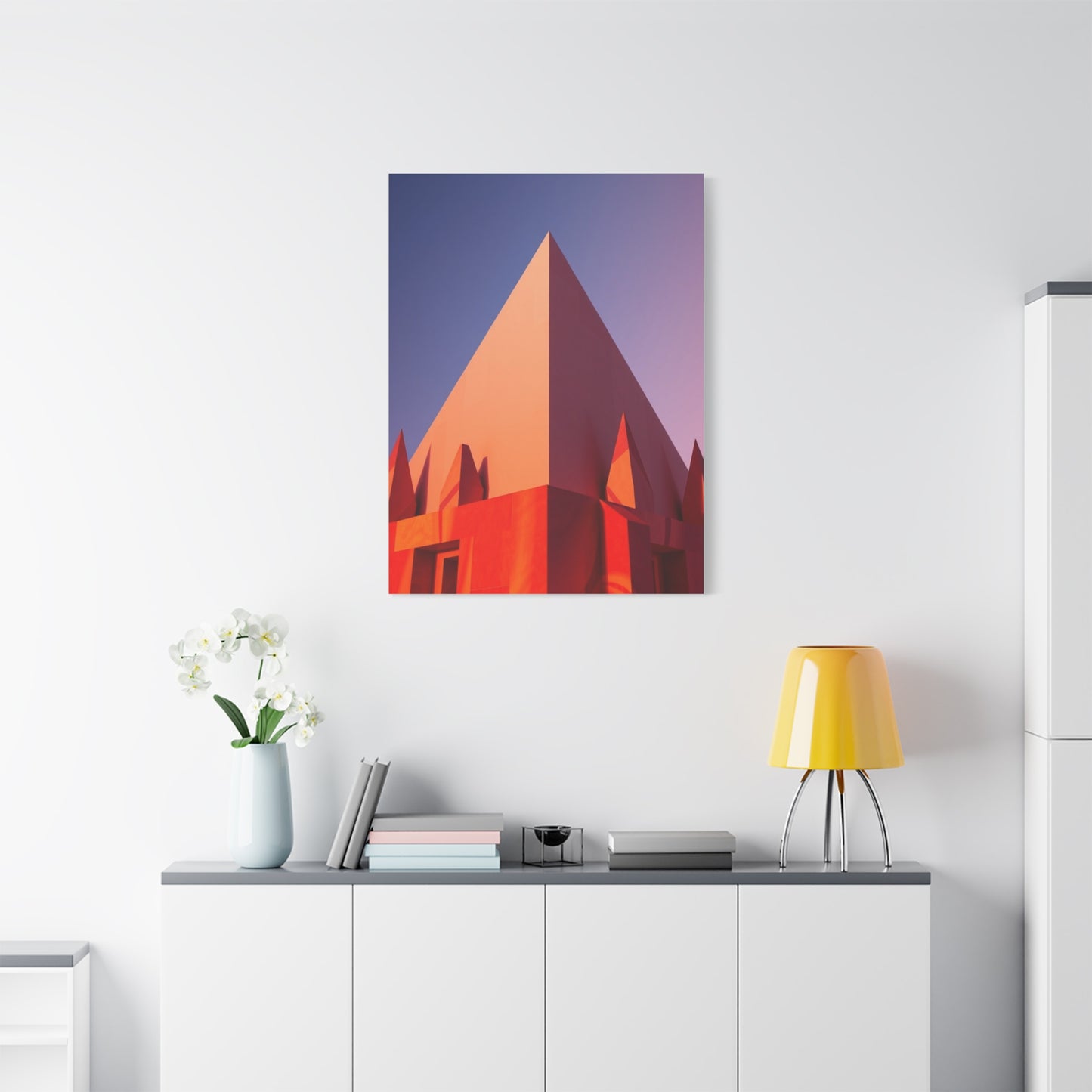Prismatic Geometric Radiance Wall Art & Canvas Print