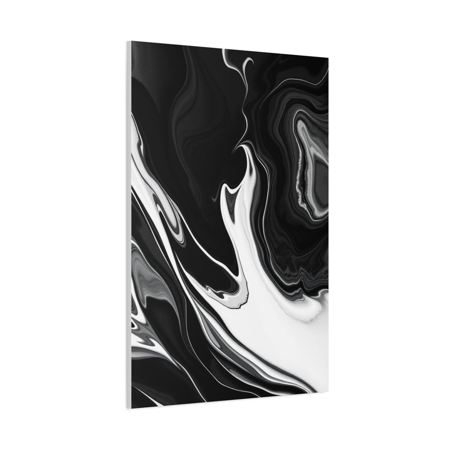Black and White Abstract Art Luxury Canvas Wall Art & Canvas Print