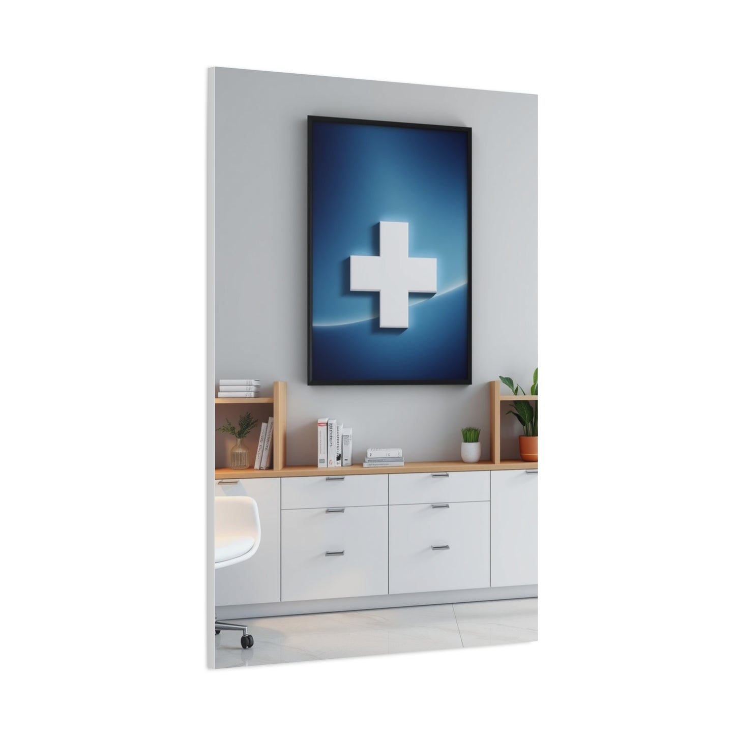 Clinic Office Decor Art Refined Canvas Wall Art & Canvas Print