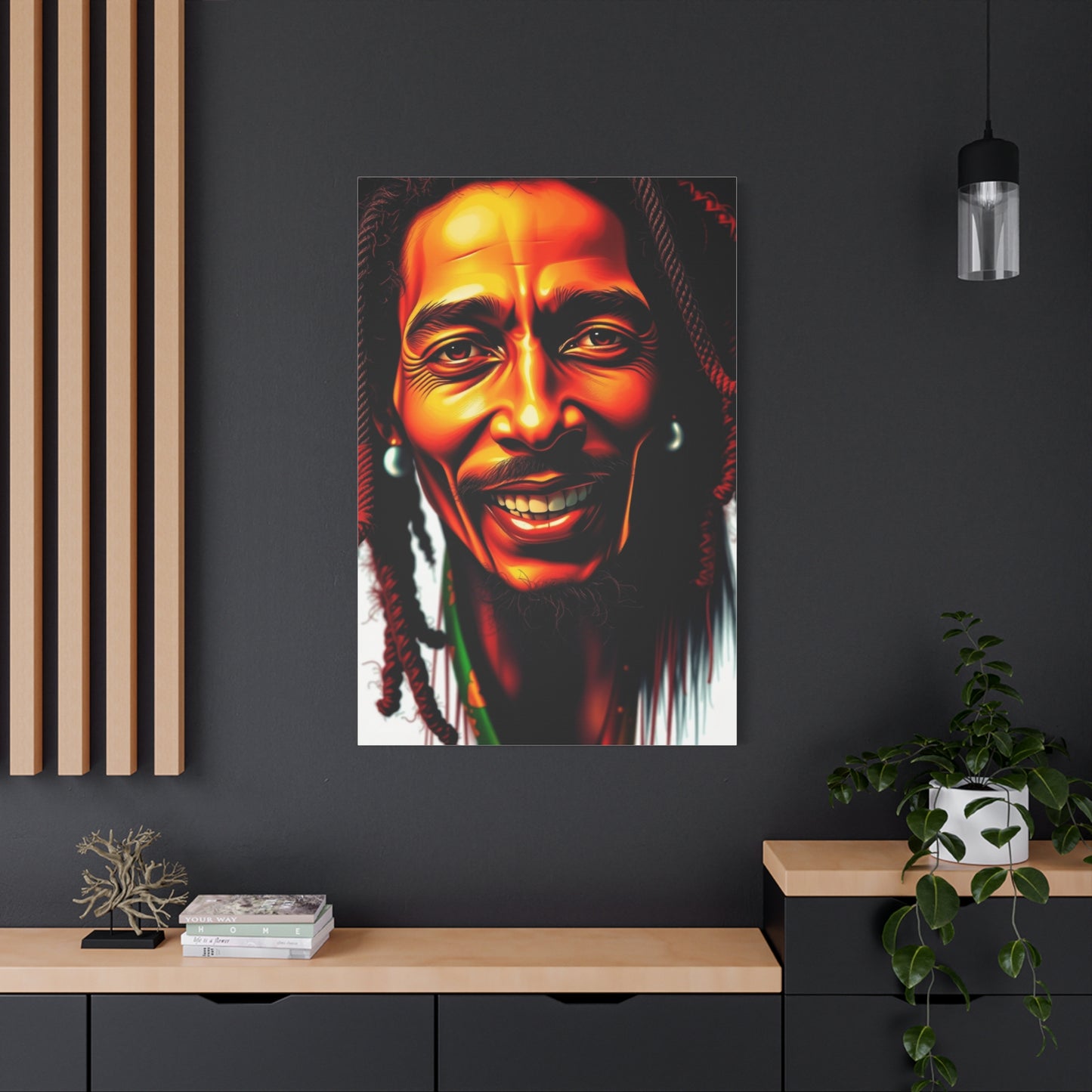 Ethereal Rhythm Portrait Wall Art & Canvas Print