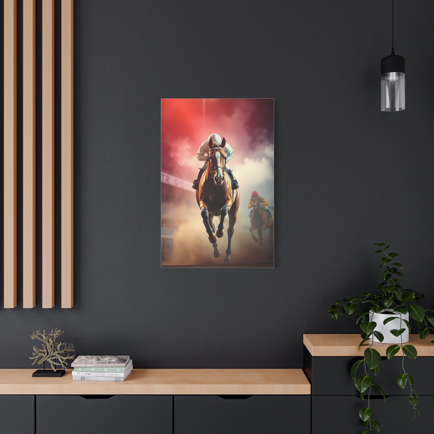 Vision Horse Racing Art Art Wall Art & Canvas Print