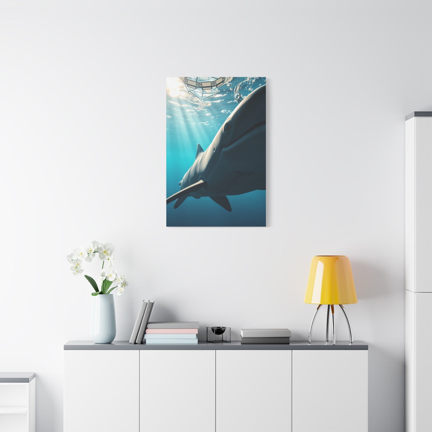 Whale Shark Art Supreme Gallery Wall Art & Canvas Print