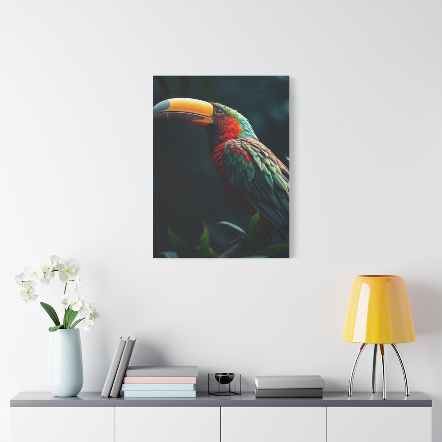 Tropical Birds Art Supreme Gallery Wall Art & Canvas Print