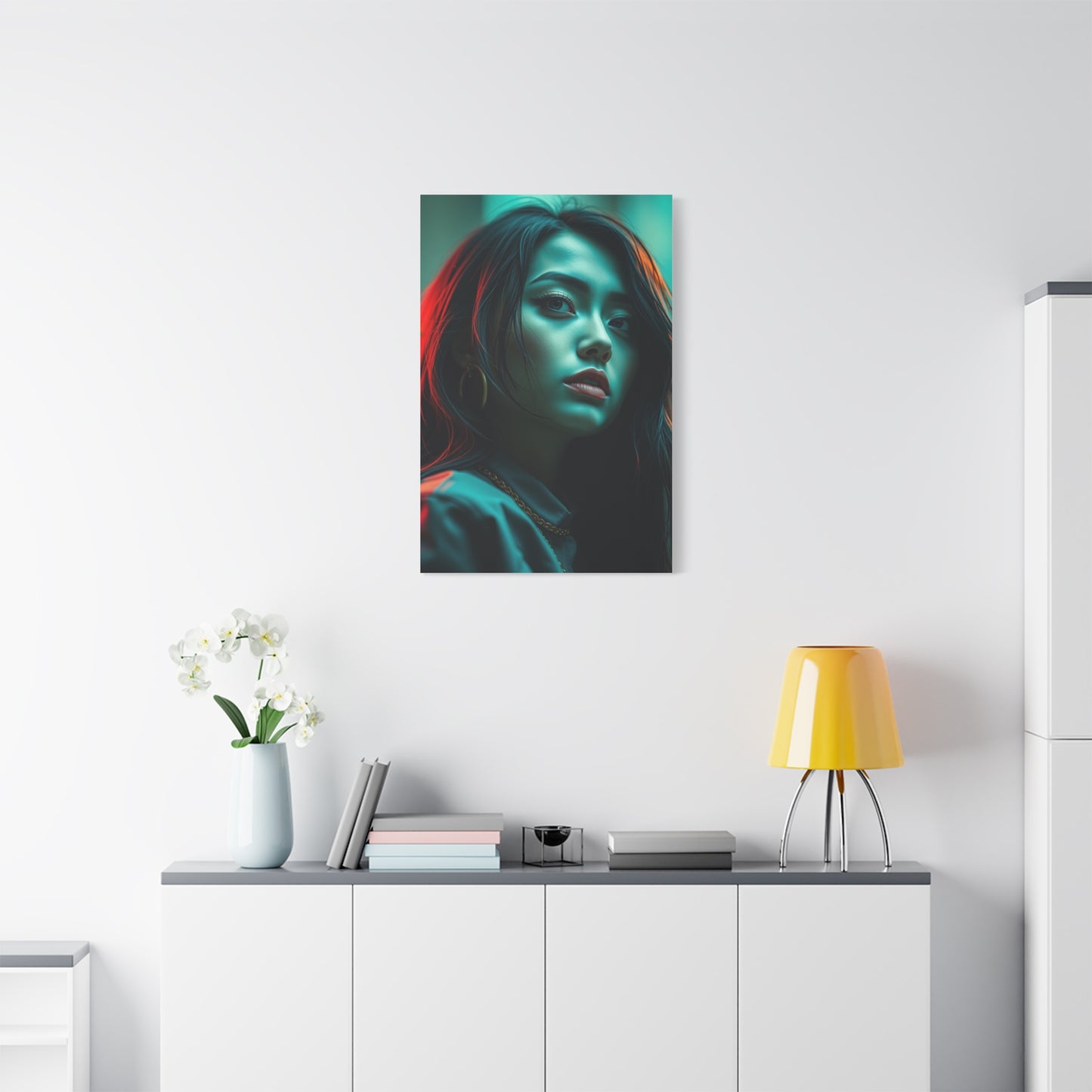 Emerald Serenity Artwork Wall Art & Canvas Print