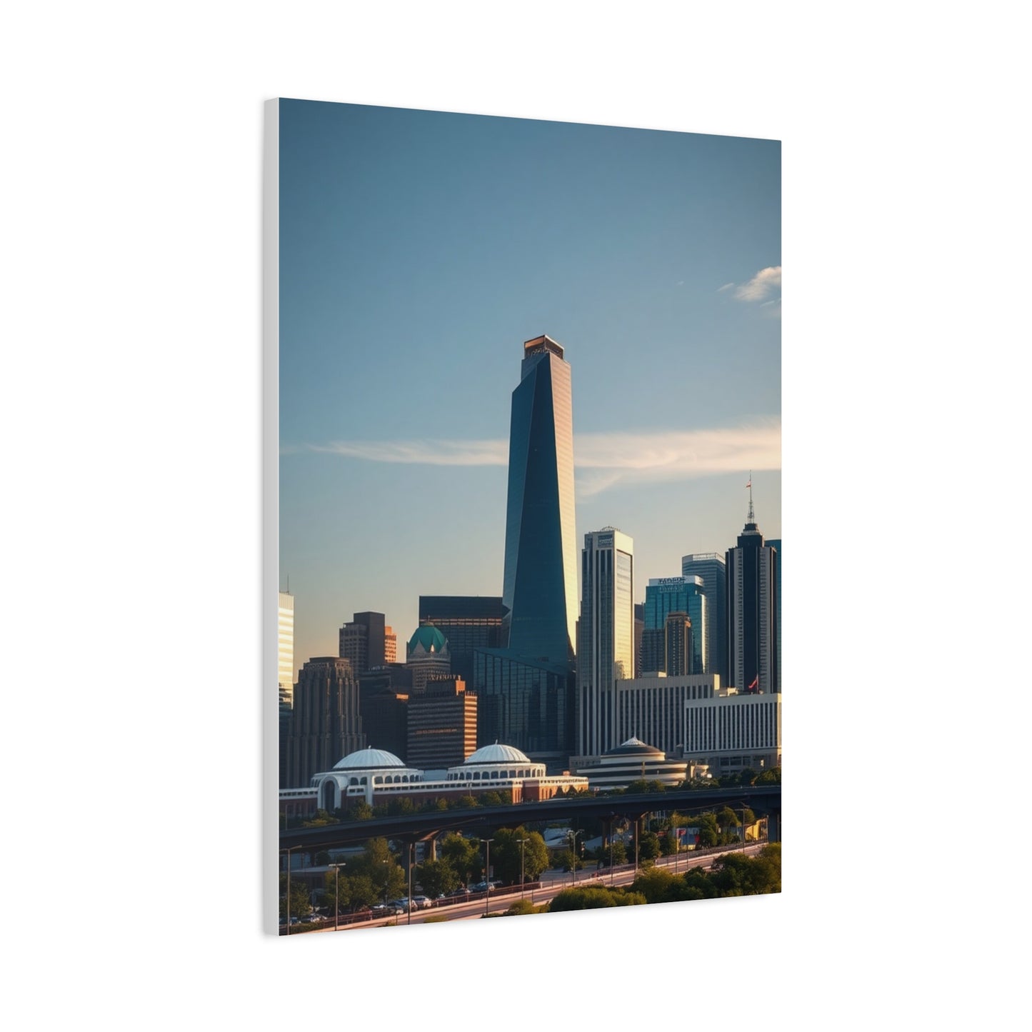 Houston Skylines Art Supreme Gallery Wall Art & Canvas Print