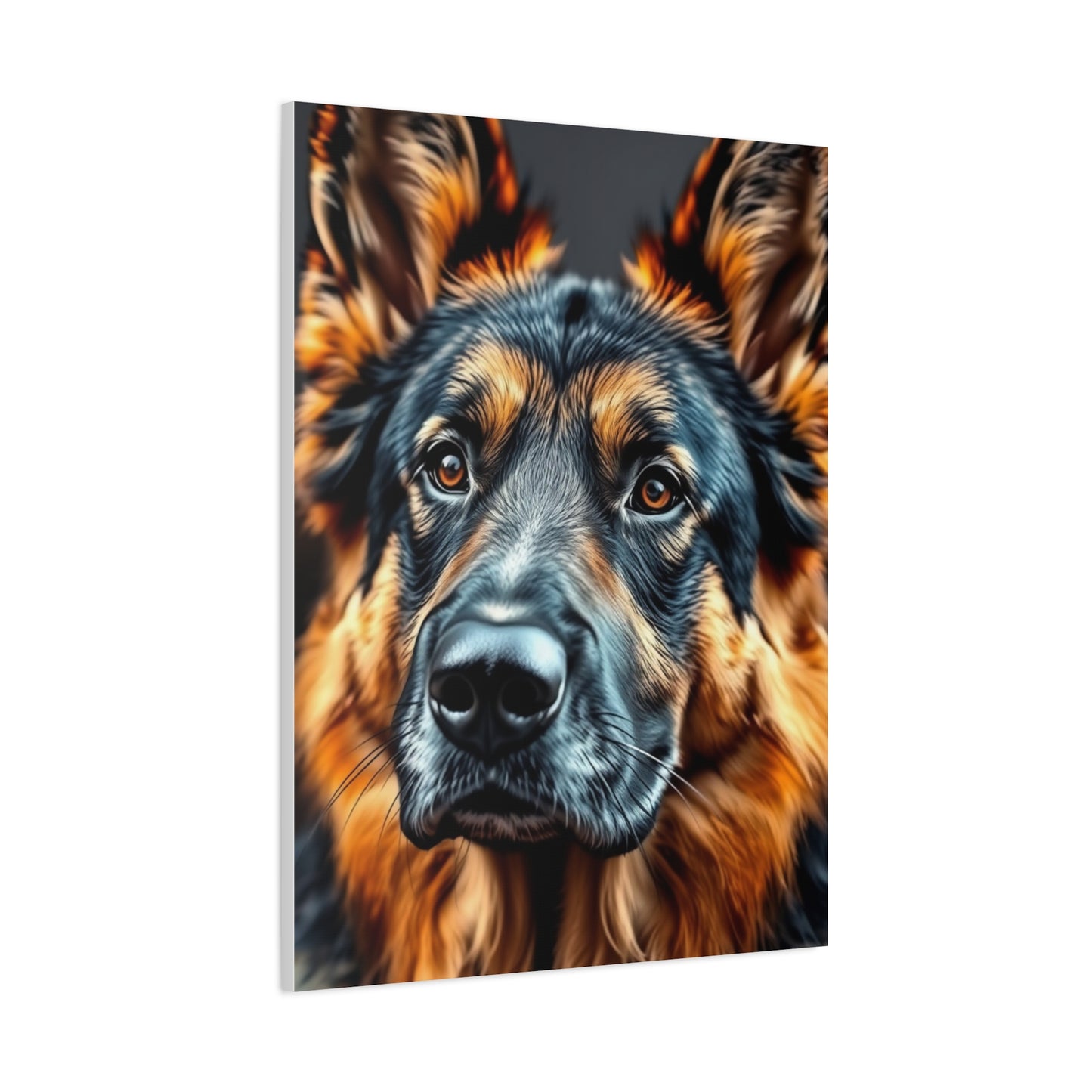 German Shepherd Art Refined Canvas Wall Art & Canvas Print