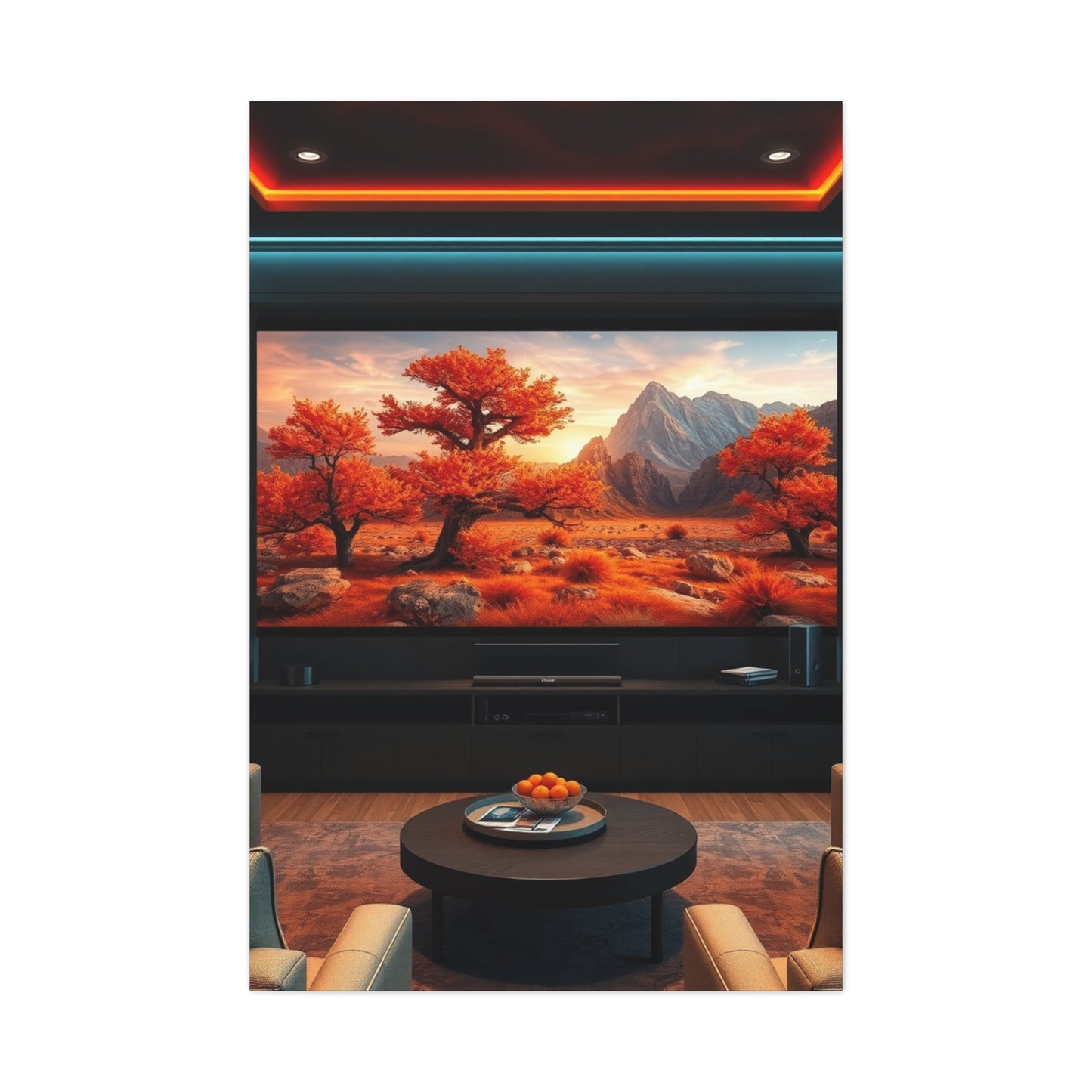 Supreme Home Theater Art Collection Wall Art & Canvas Print