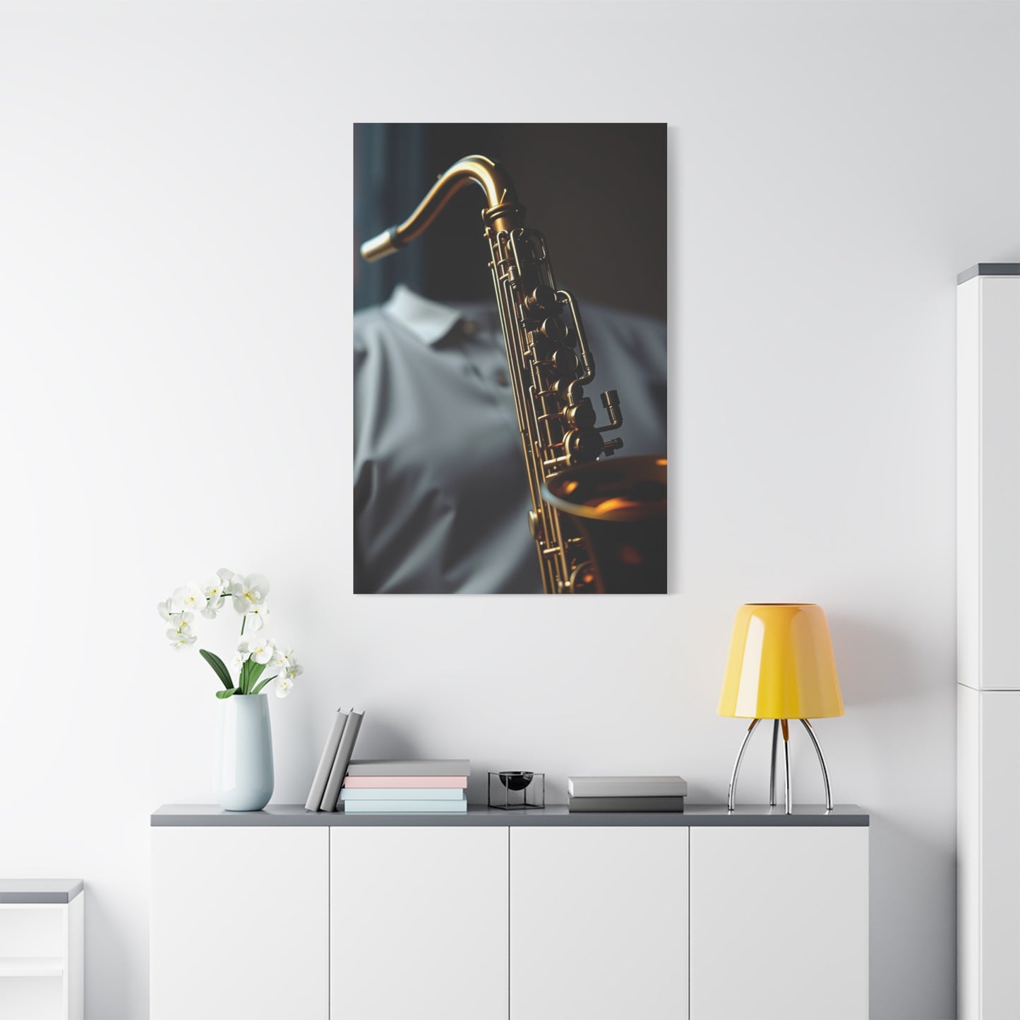 Masterpiece Saxophone Art Vision Wall Art & Canvas Print