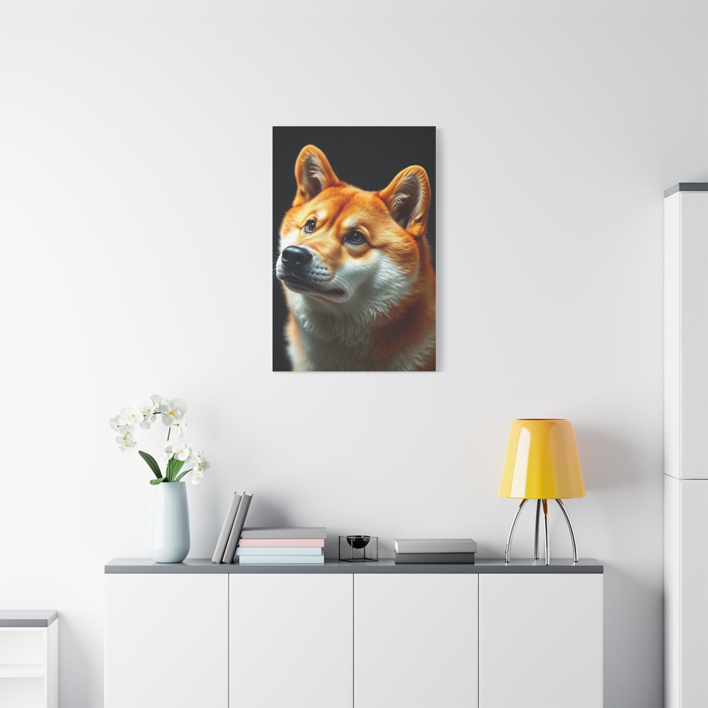Shiba Inu Dog Art Luxury Canvas Wall Art & Canvas Print