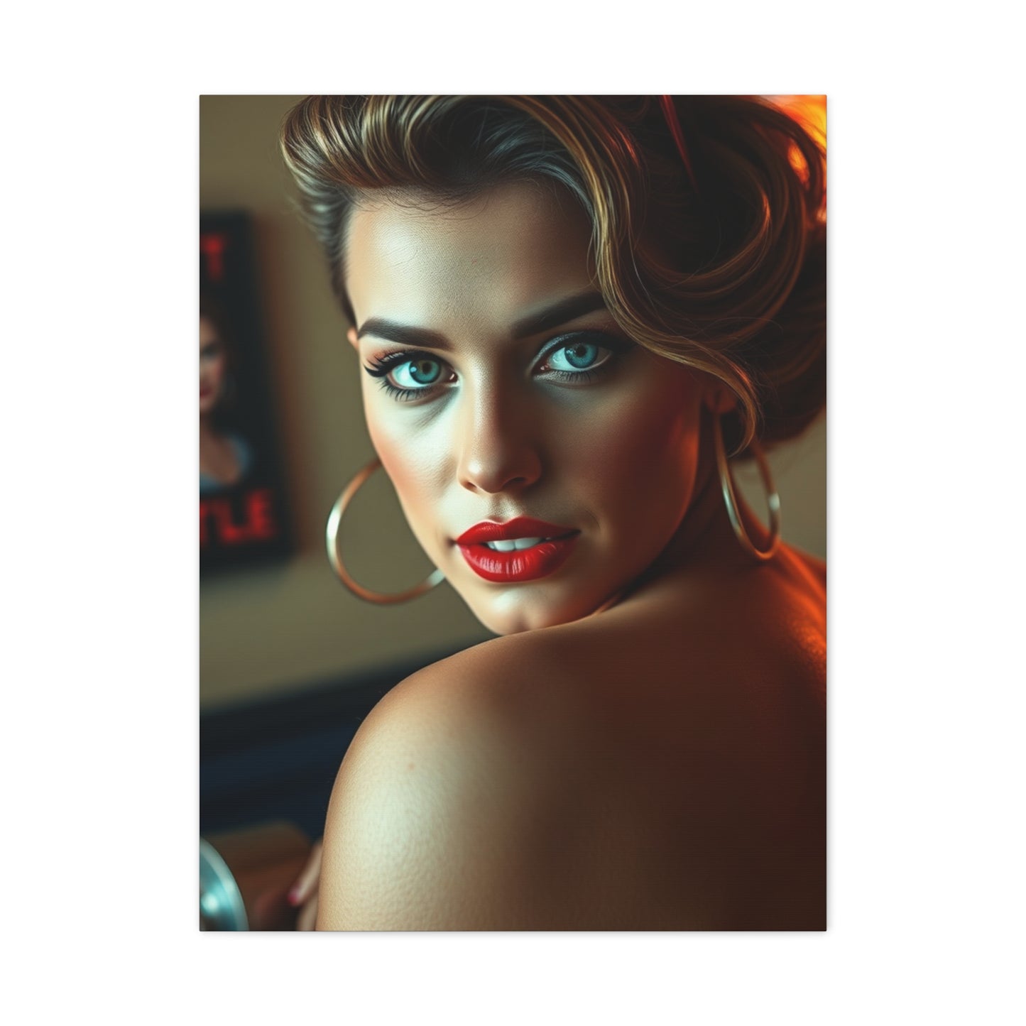 Supreme Pin-Ups Art Collection Wall Art & Canvas Print