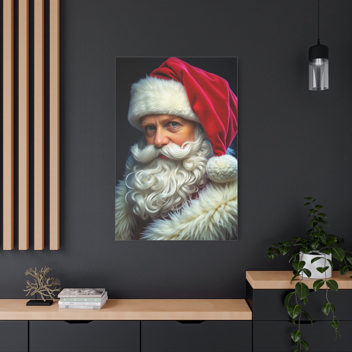 Santa Claus Art Luxury Canvas Wall Art & Canvas Print