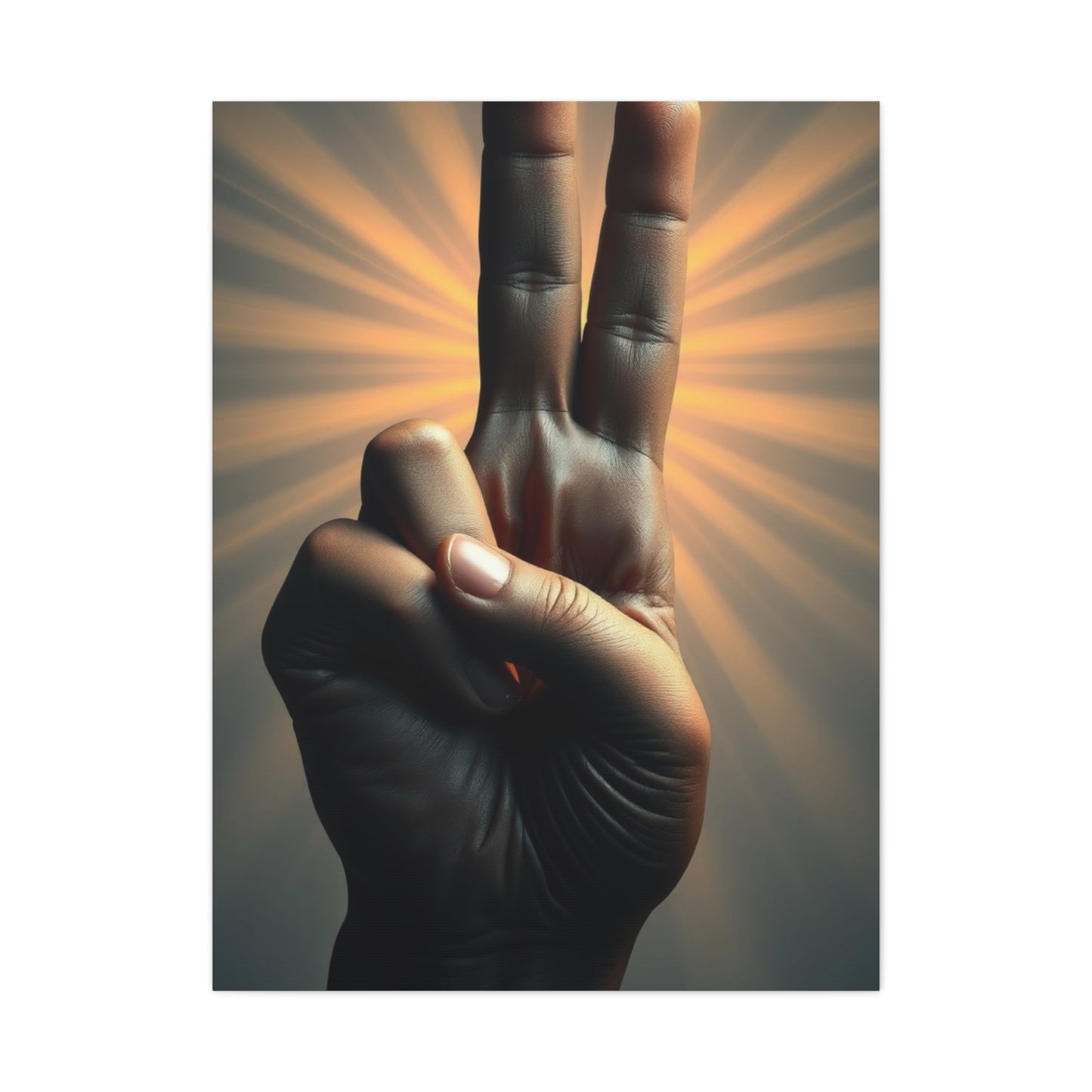 Supreme Peace Sign Art Collection Wall Art & Canvas Print