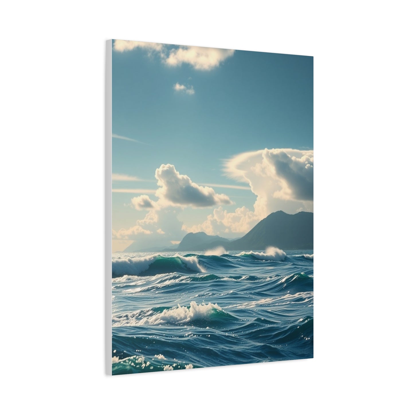 Opulent Seaside Panorama Wall Art & Canvas Print
