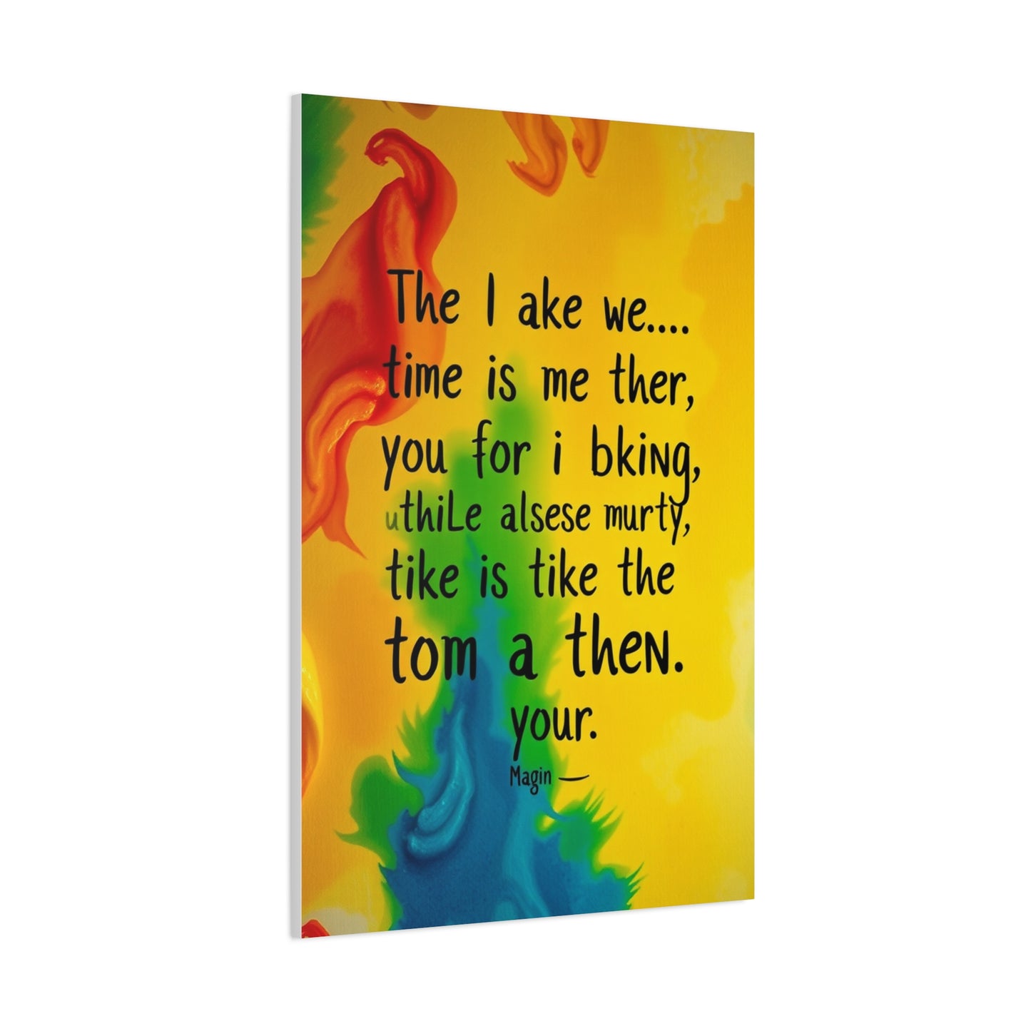 Elite Quotes and Saying Wall Art Vision Wall Art & Canvas Print