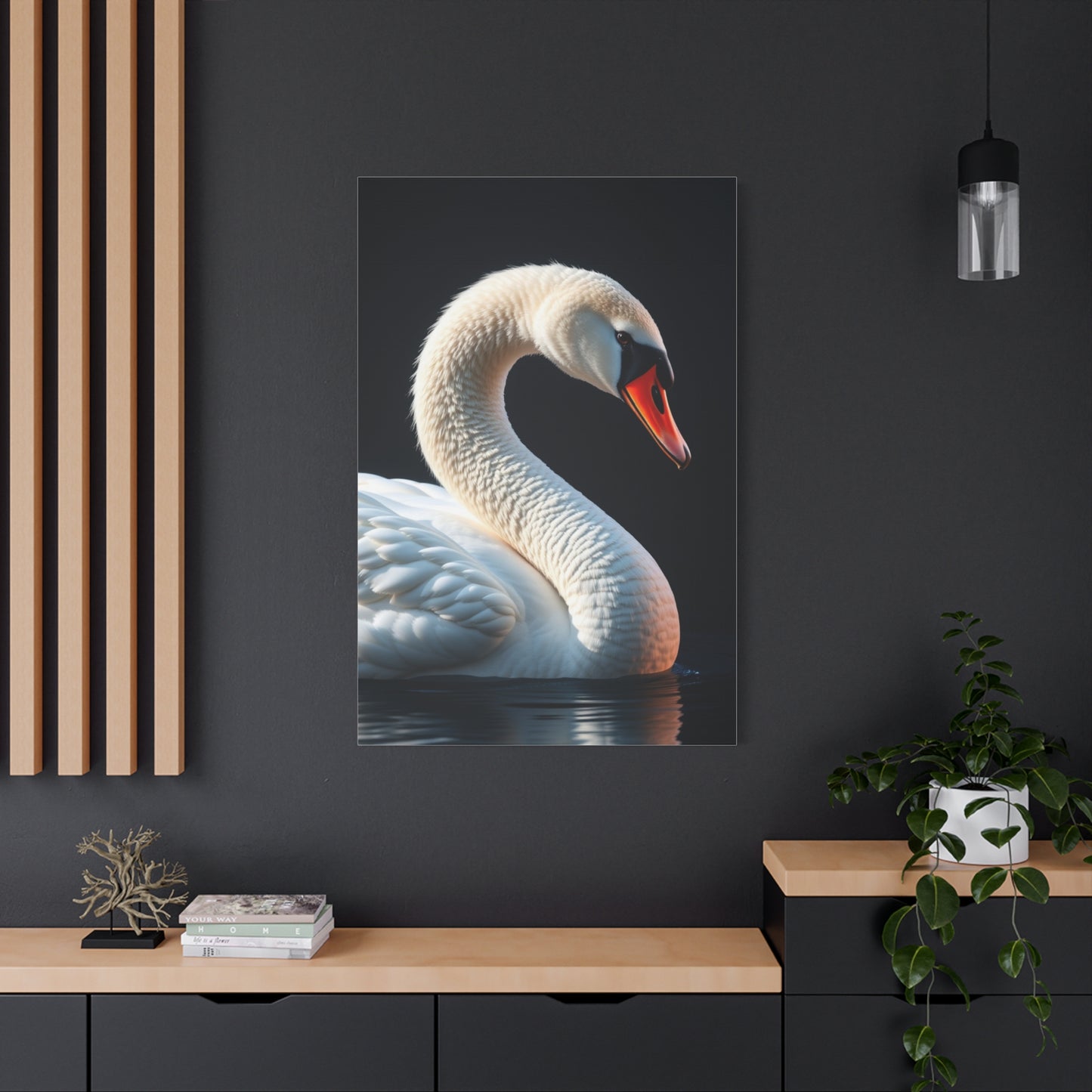 Supreme Swan Art Collection Wall Art & Canvas Print