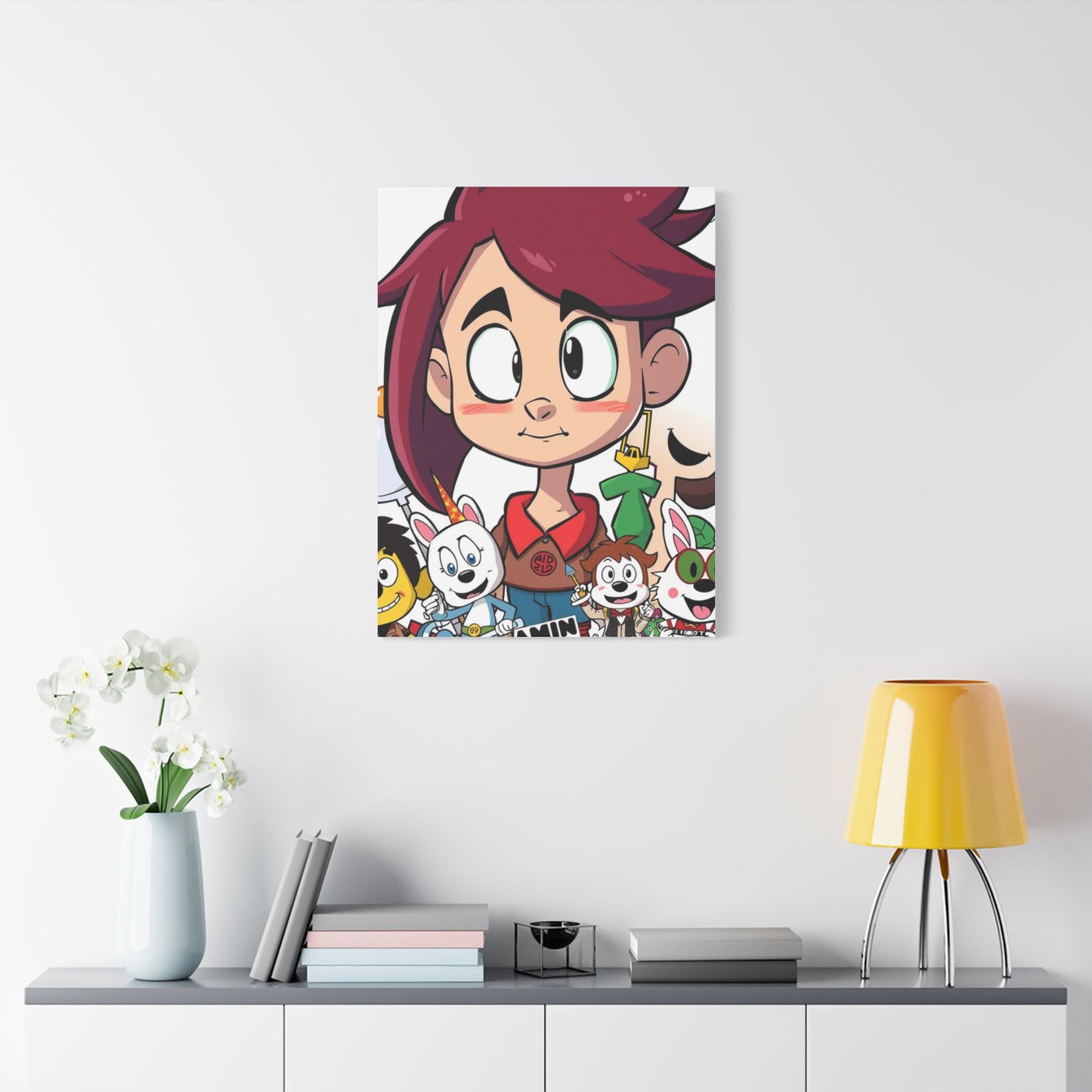 Refined Sketch Collage Wall Art & Canvas Print