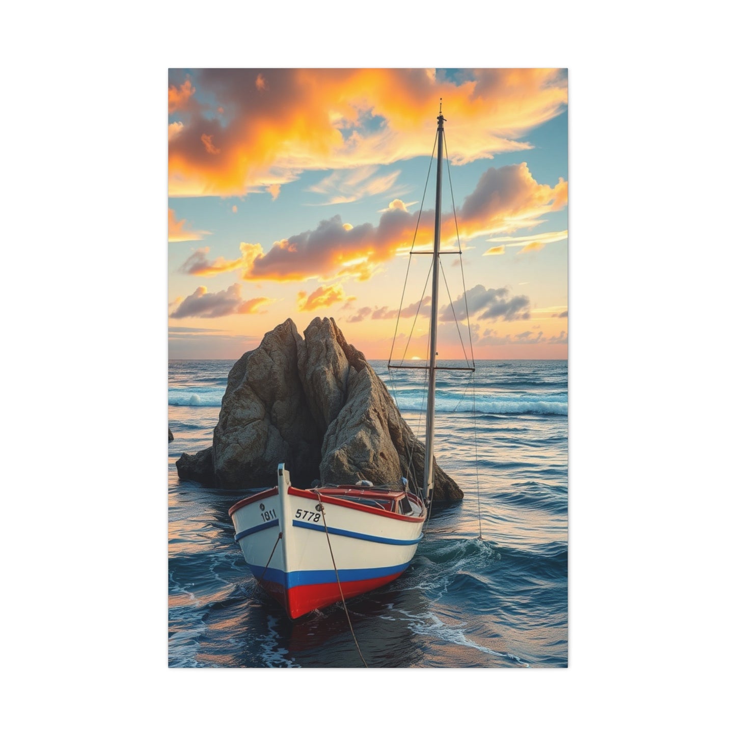 Oceans Whisper Elegance Wall Art & Canvas Print