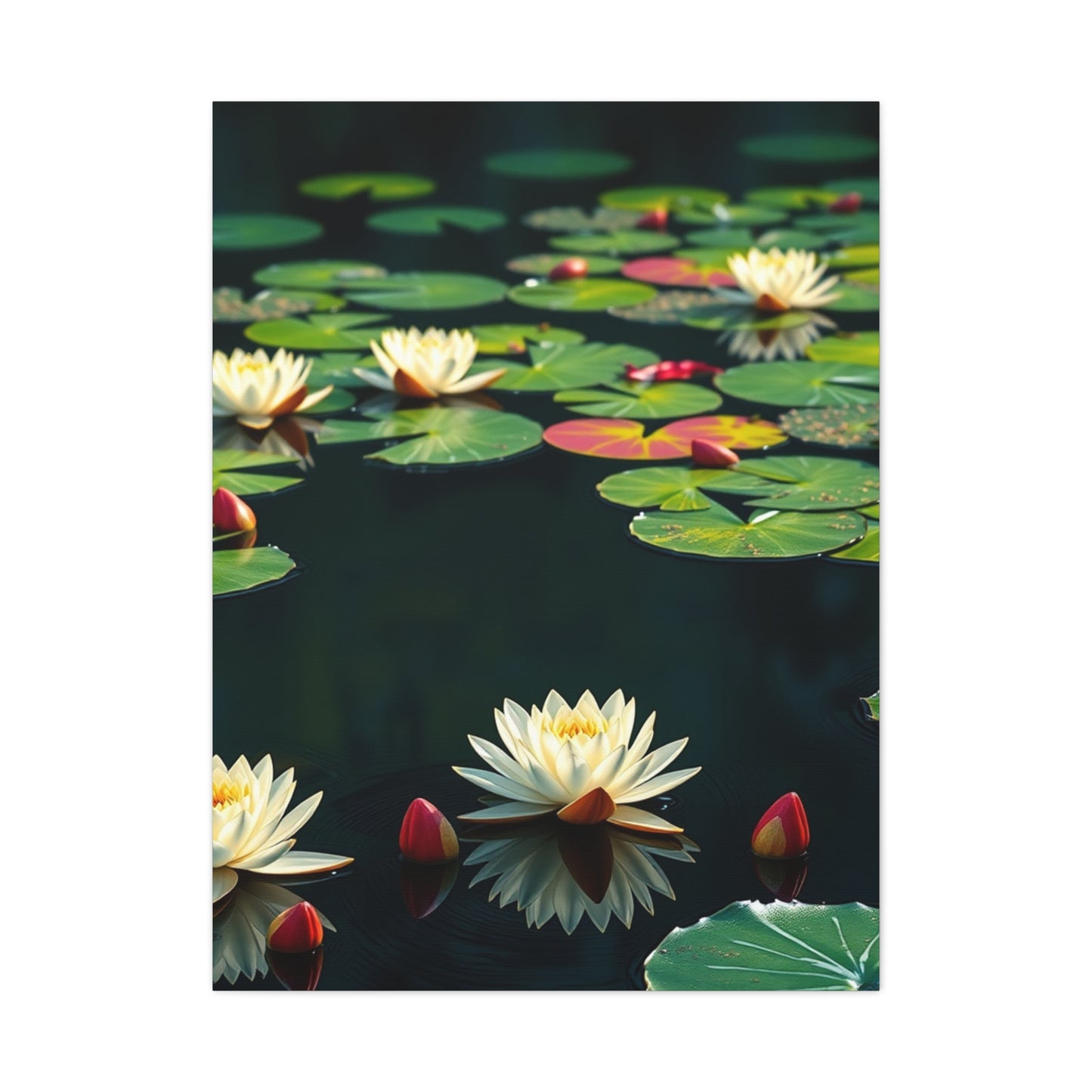 Masterpiece Claude Monet Water Lilies Art Vision Wall Art & Canvas Print