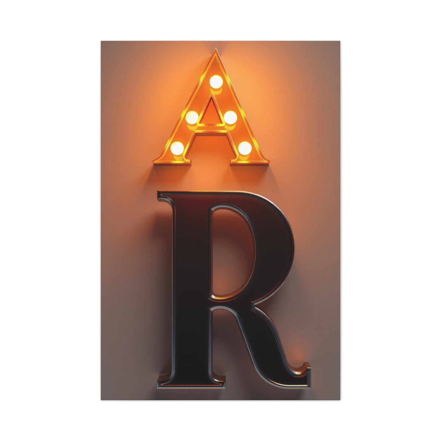 Alphabet & Letter Art Supreme Canvas Gallery Wall Art & Canvas Print