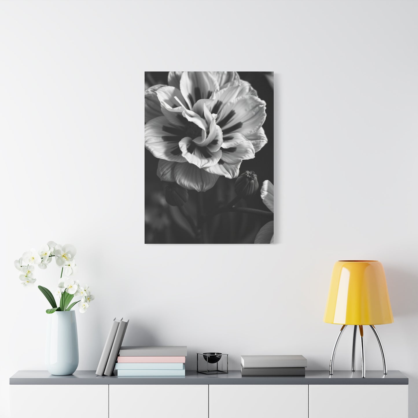 Chiaroscuro Botanical Canvas Wall Art & Canvas Print