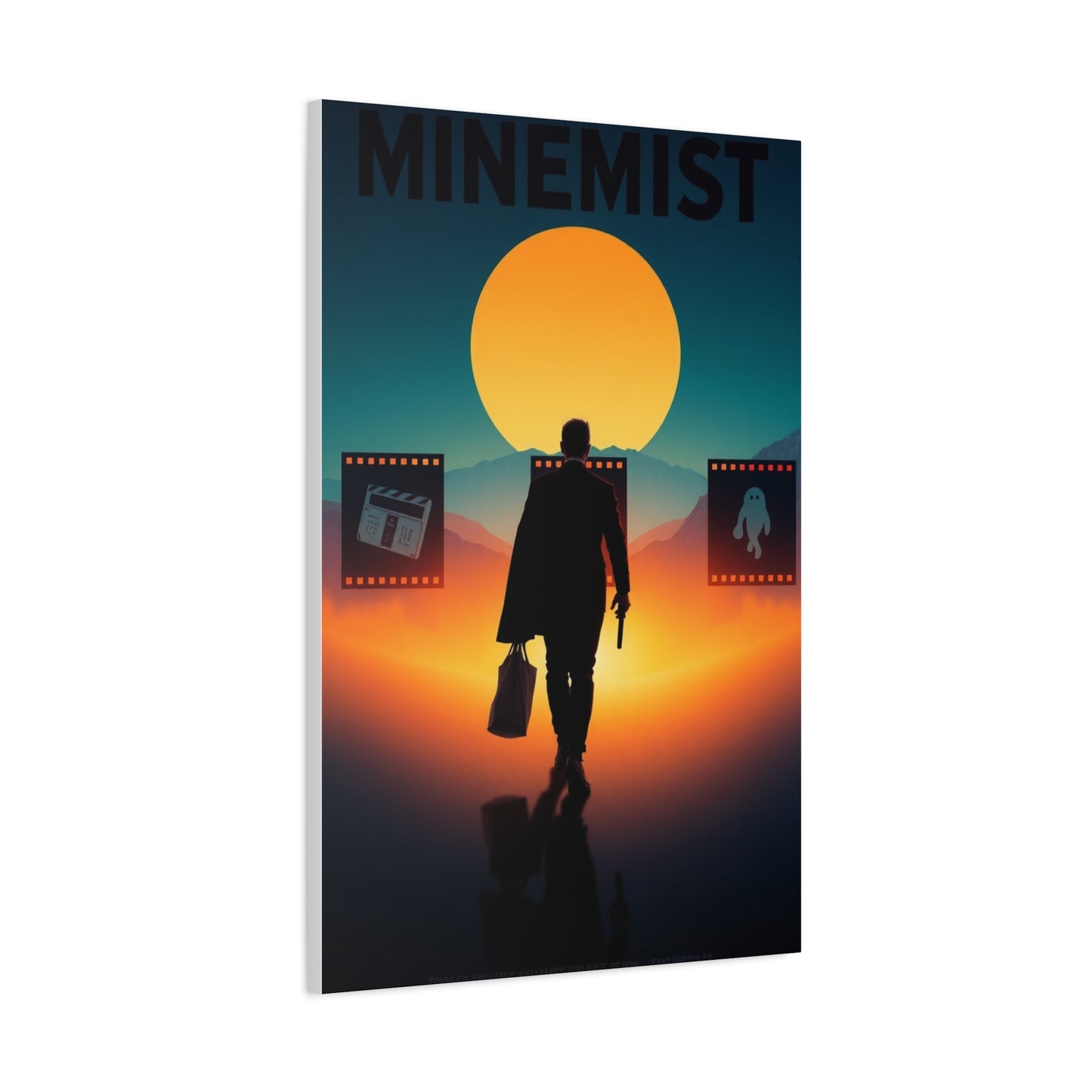 Simplistic Cinematic Elegance wall art & canvas print