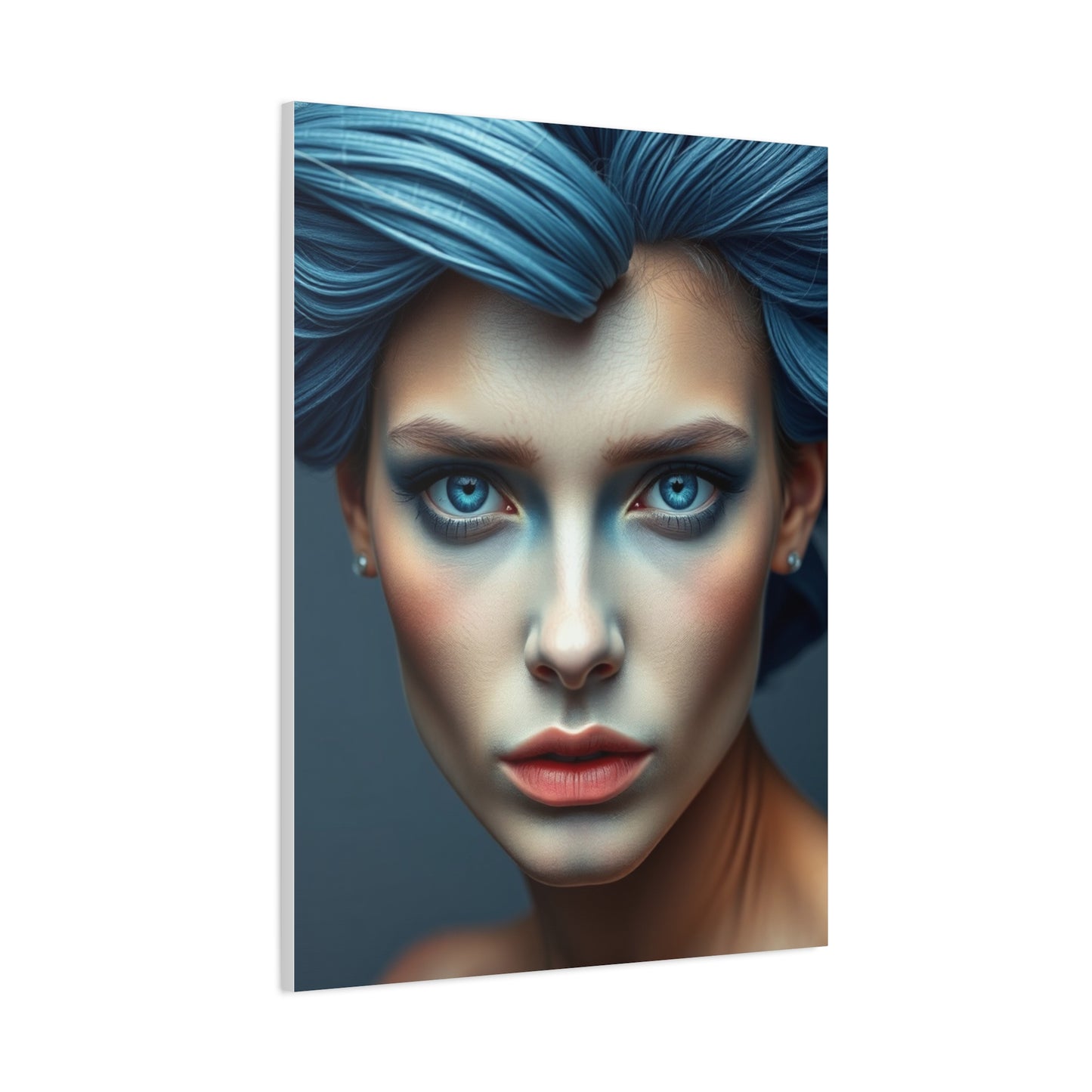 Blue & Gray Art Refined Canvas Wall Art & Canvas Print