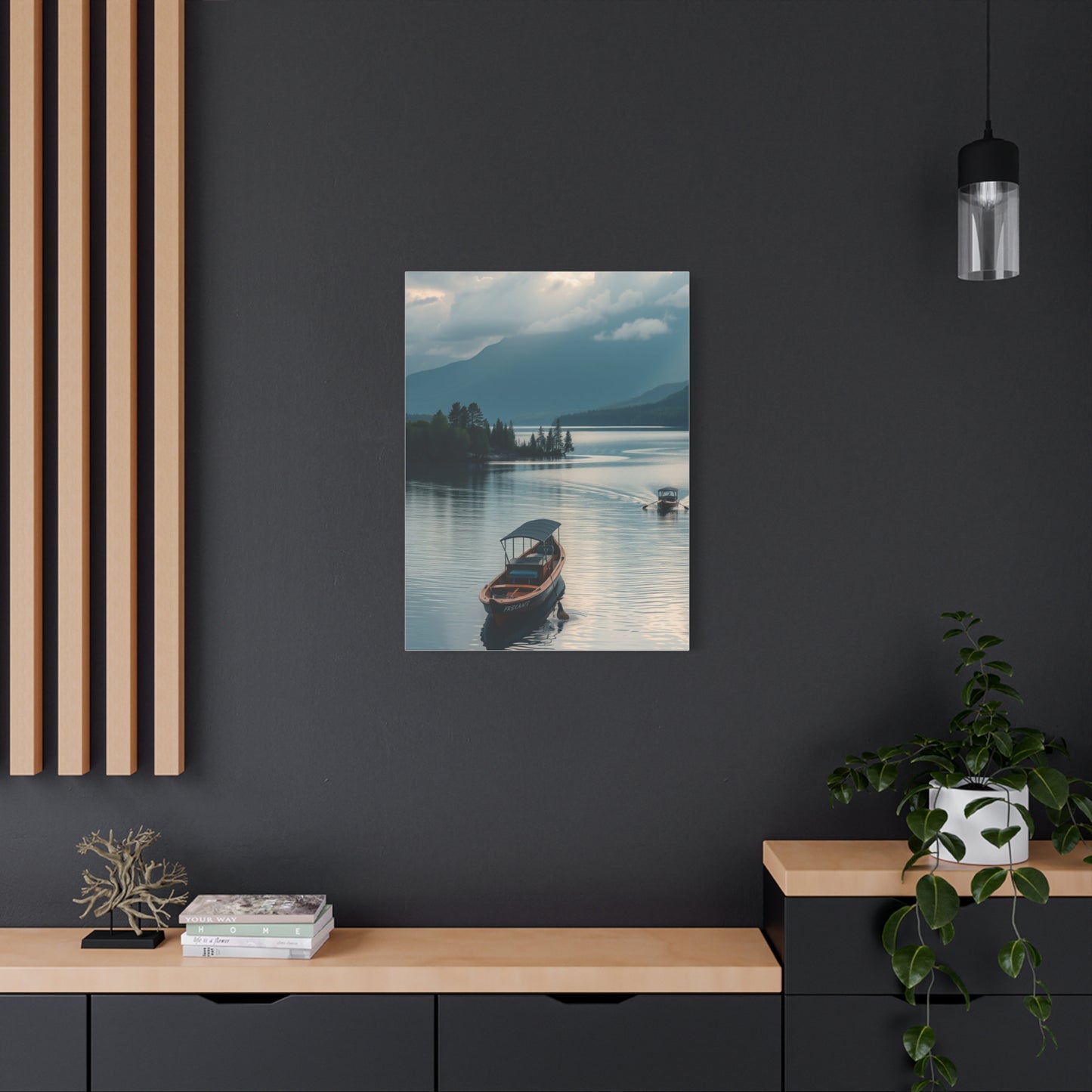 Masterpiece Lakes Art Vision Wall Art & Canvas Print