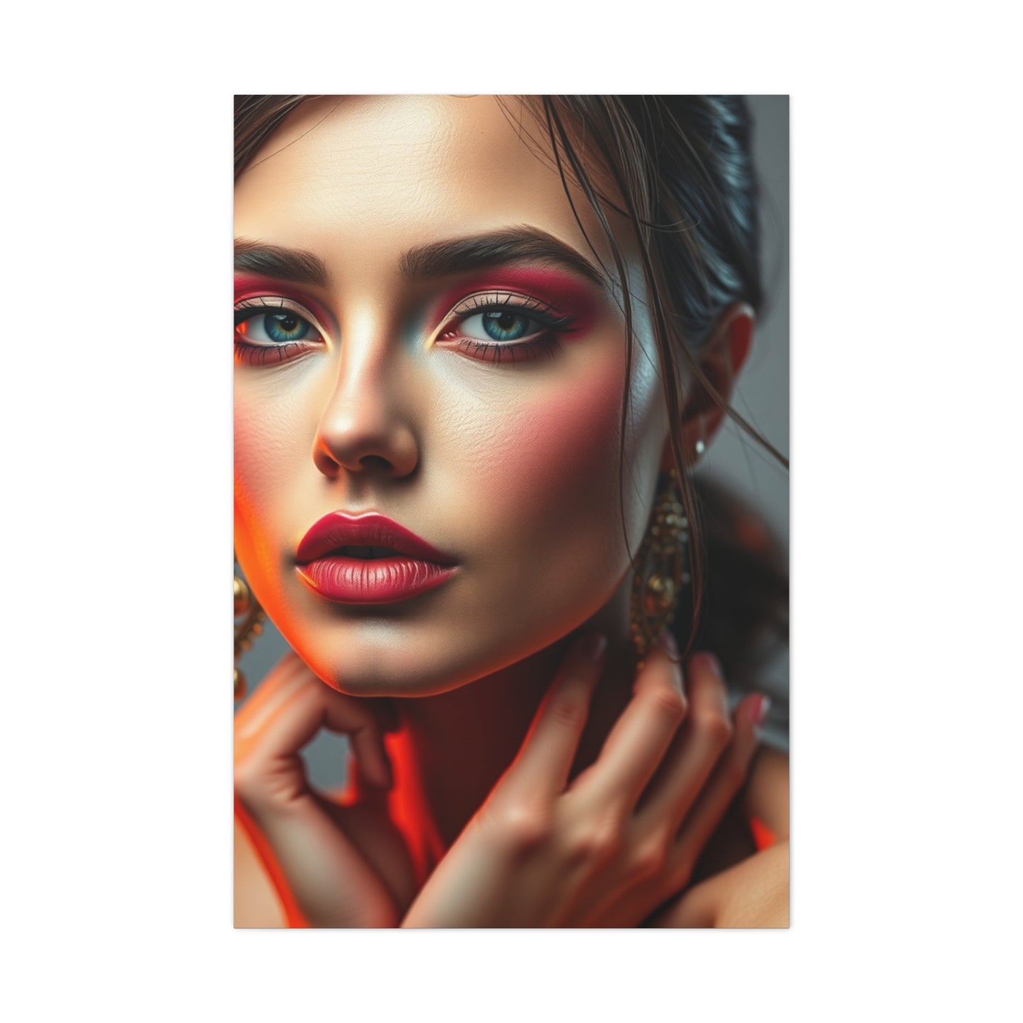 Masterpiece Makeup & Cosmetics Art Vision Wall Art & Canvas Print