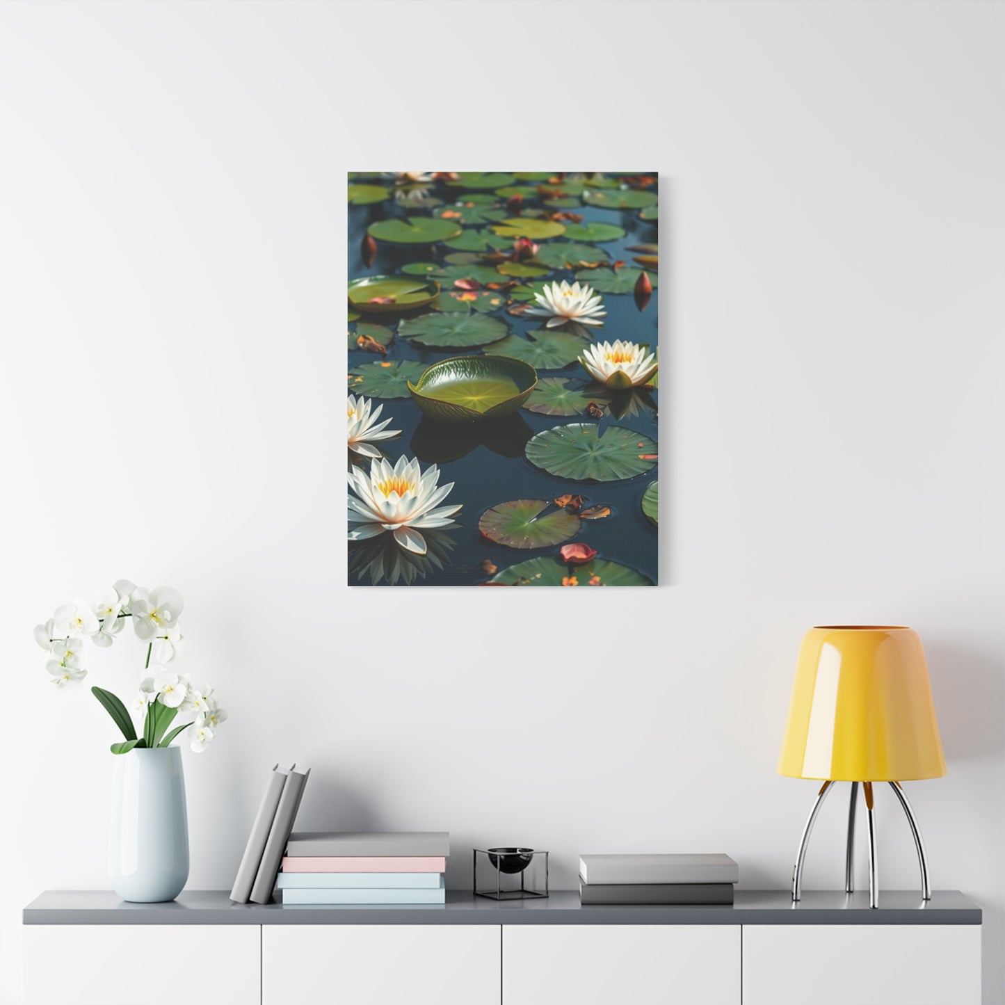 Vision Claude Monet Water Lilies Art Art Wall Art & Canvas Print
