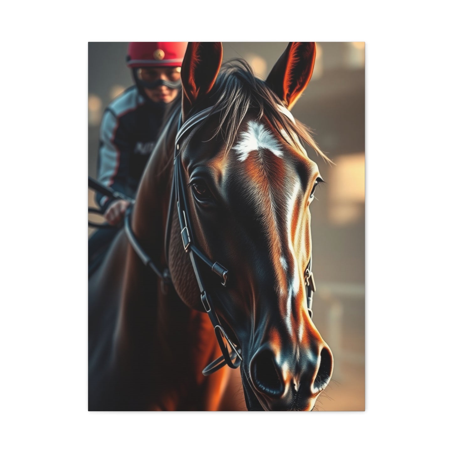 Horse Racing Art Luxury Canvas Wall Art & Canvas Print
