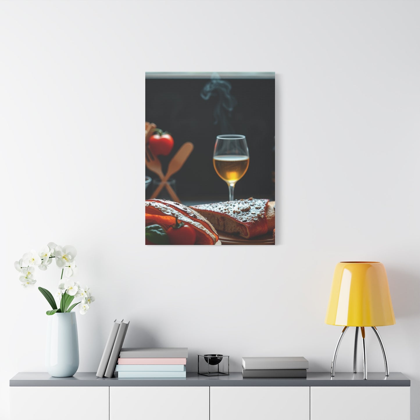 Italian Food Art Refined Canvas Wall Art & Canvas Print