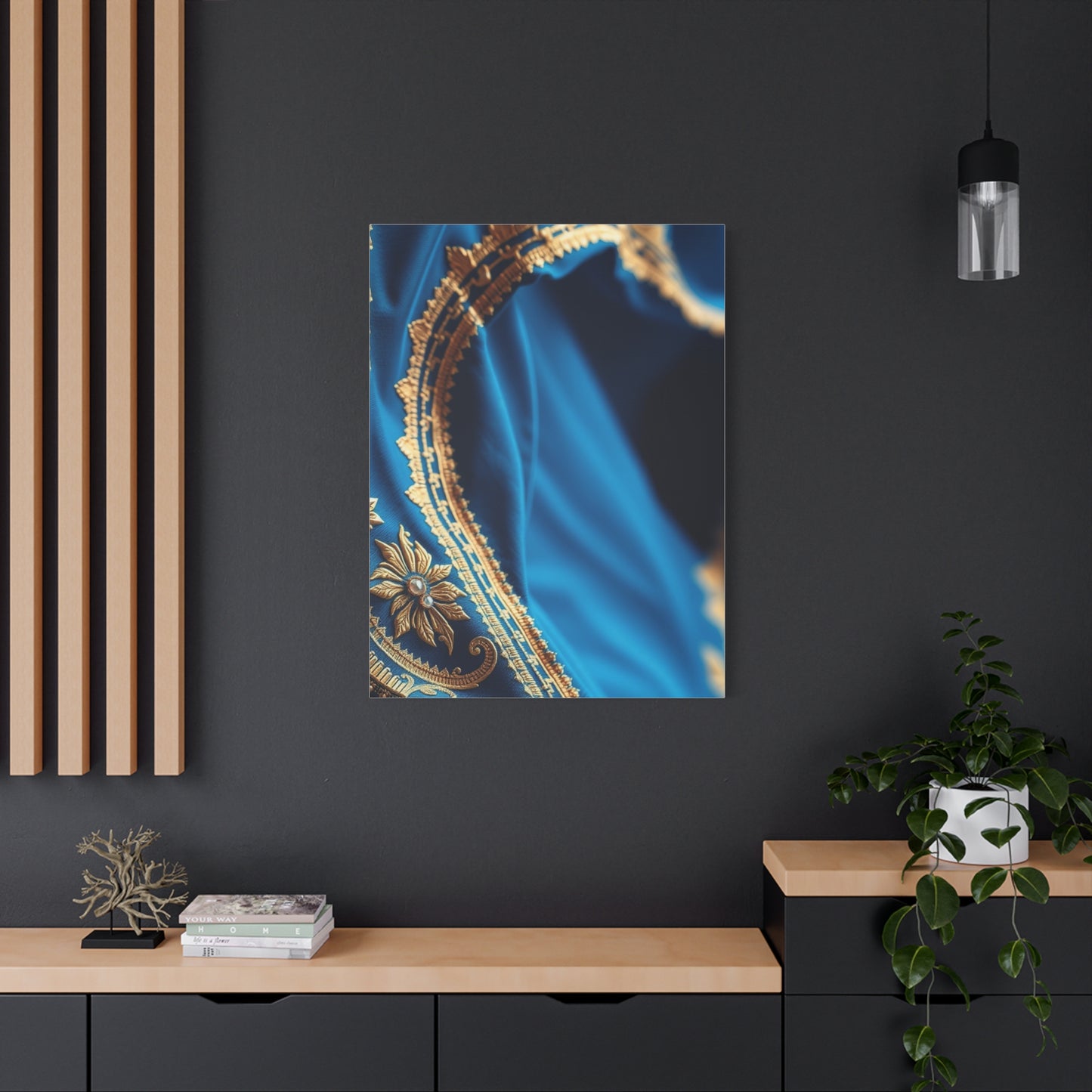 Collection Blue & Gold Art Art Wall Art & Canvas Print