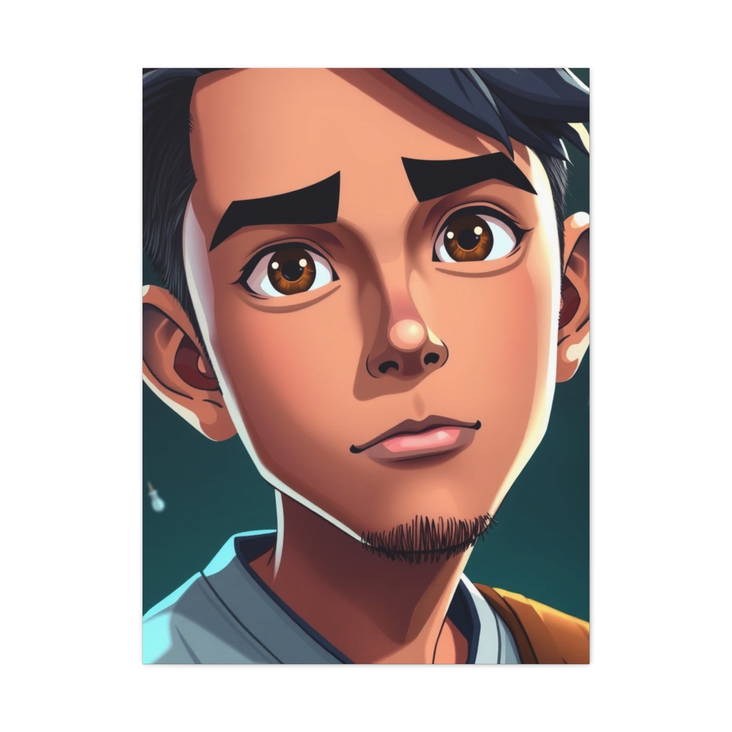 Charming Abstraction Print Wall Art & Canvas Print