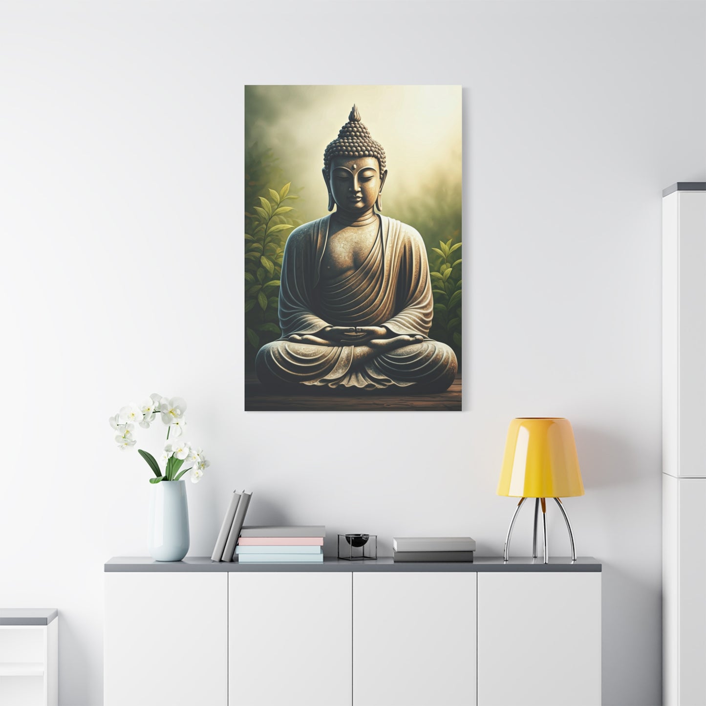 Tranquil Garden Buddha Calm Wall Art & Canvas Prints