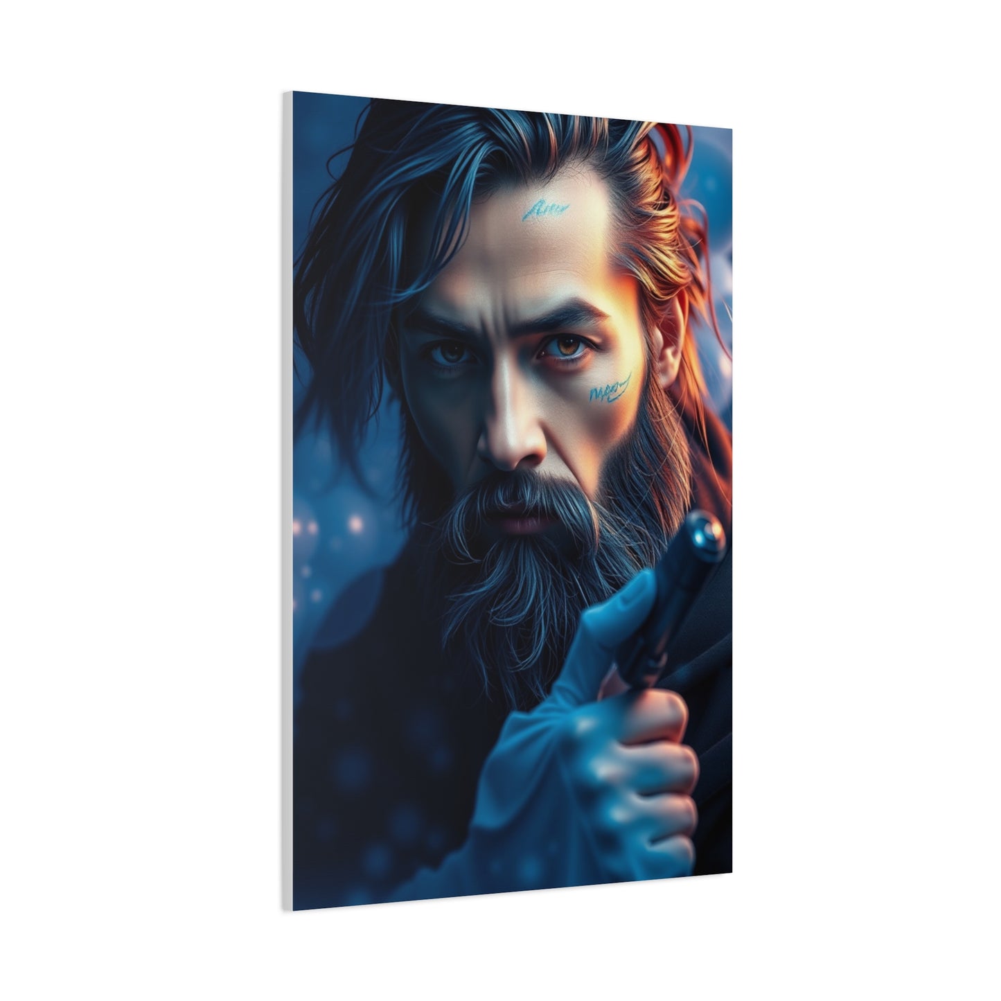 Sapphire Elegance Wall Art Wall Art & Canvas Print