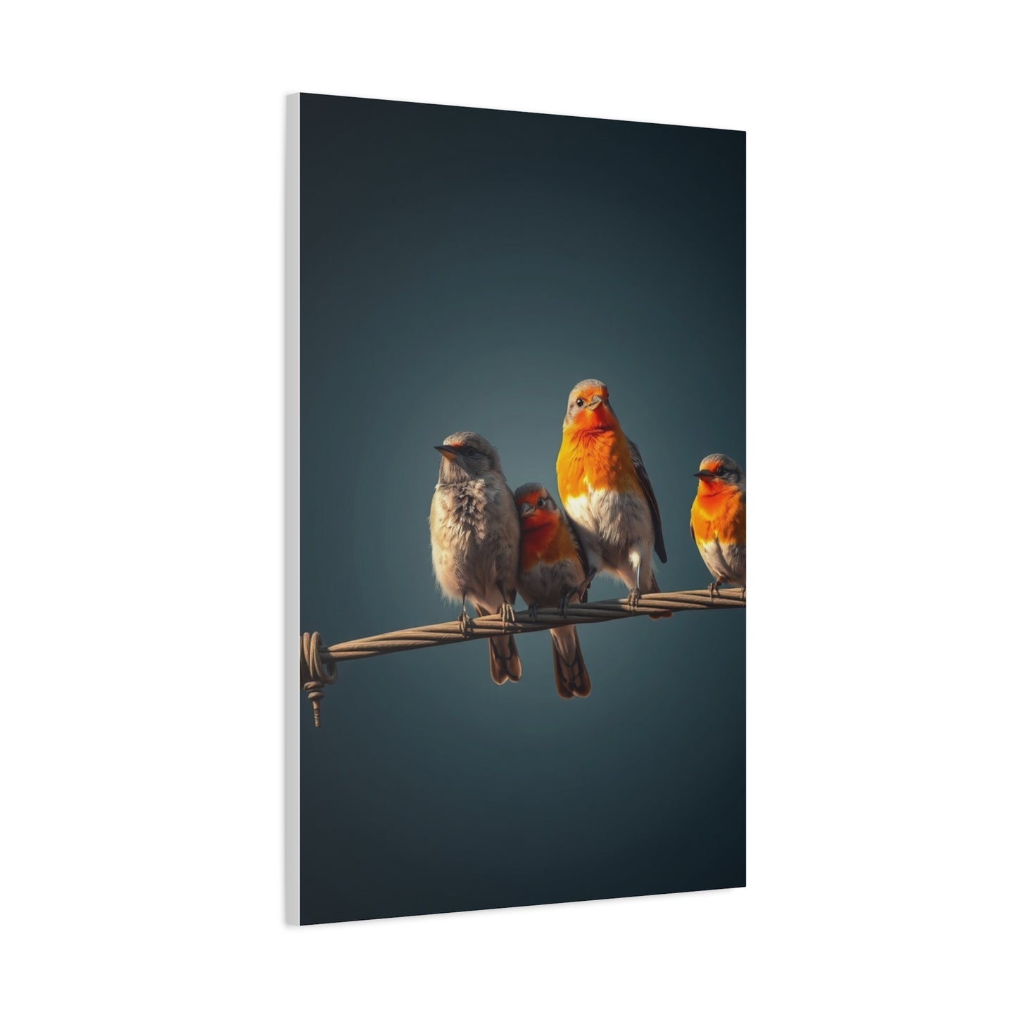 Birds On a Wire Art Refined Canvas Wall Art & Canvas Print