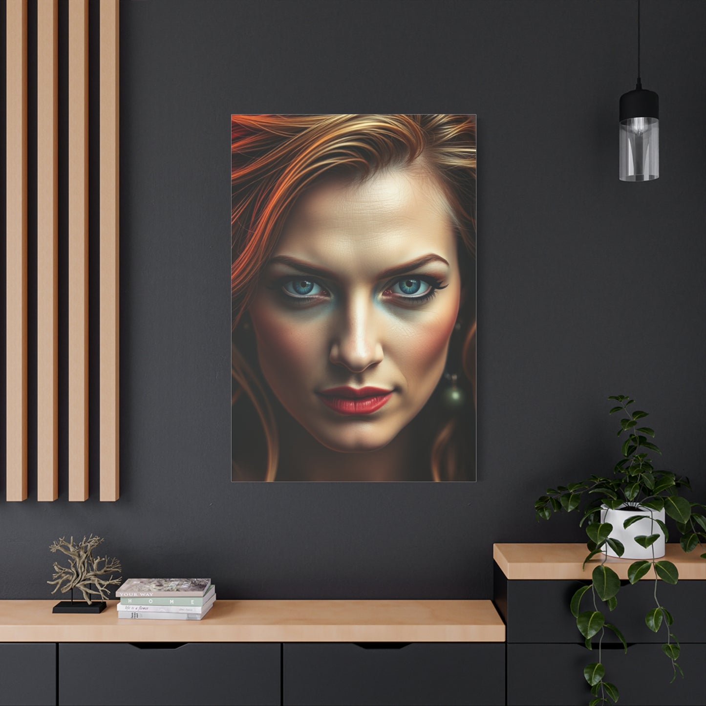 Sublime Moss Vignette Wall Art & Canvas Print