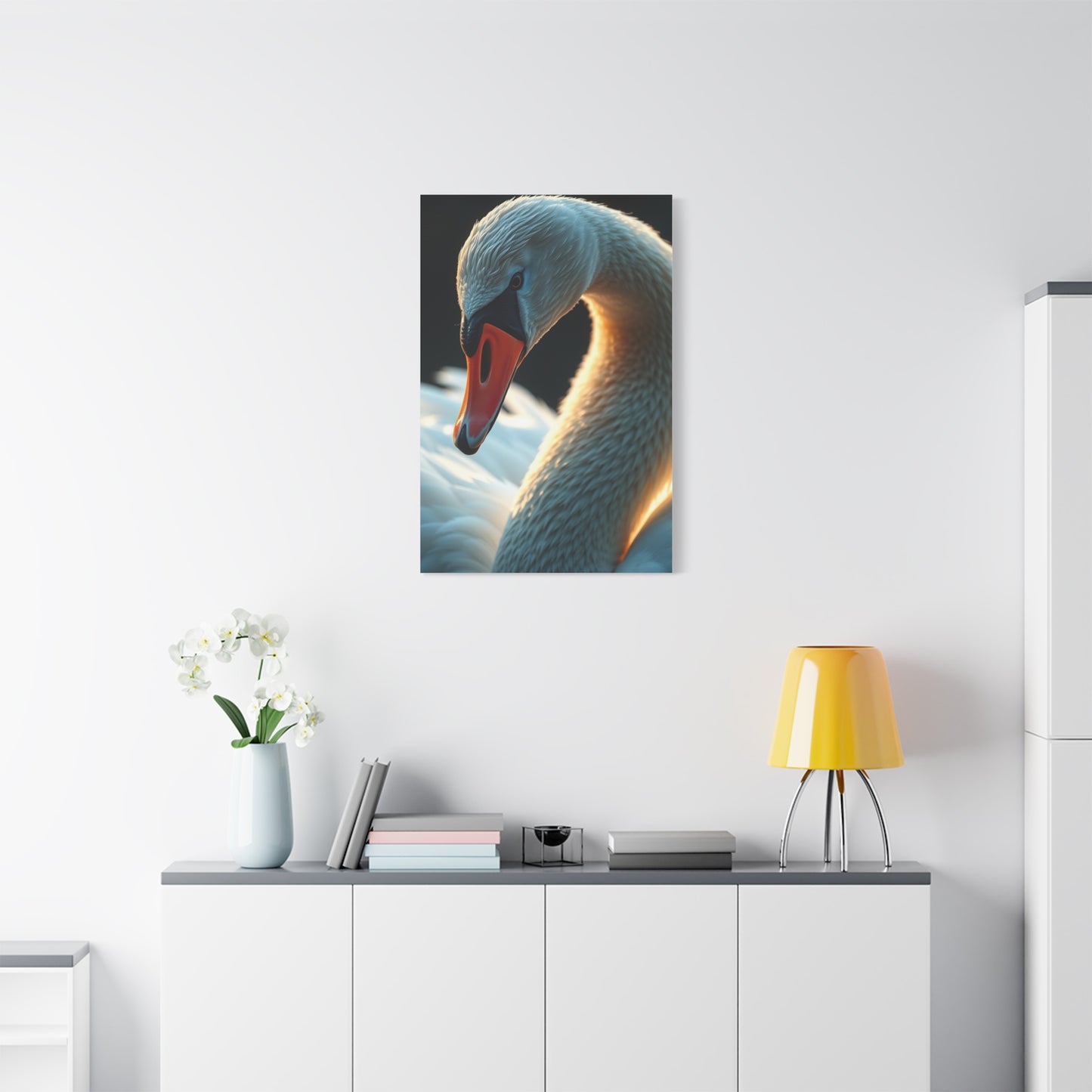 Supreme Swan Art Collection Wall Art & Canvas Print