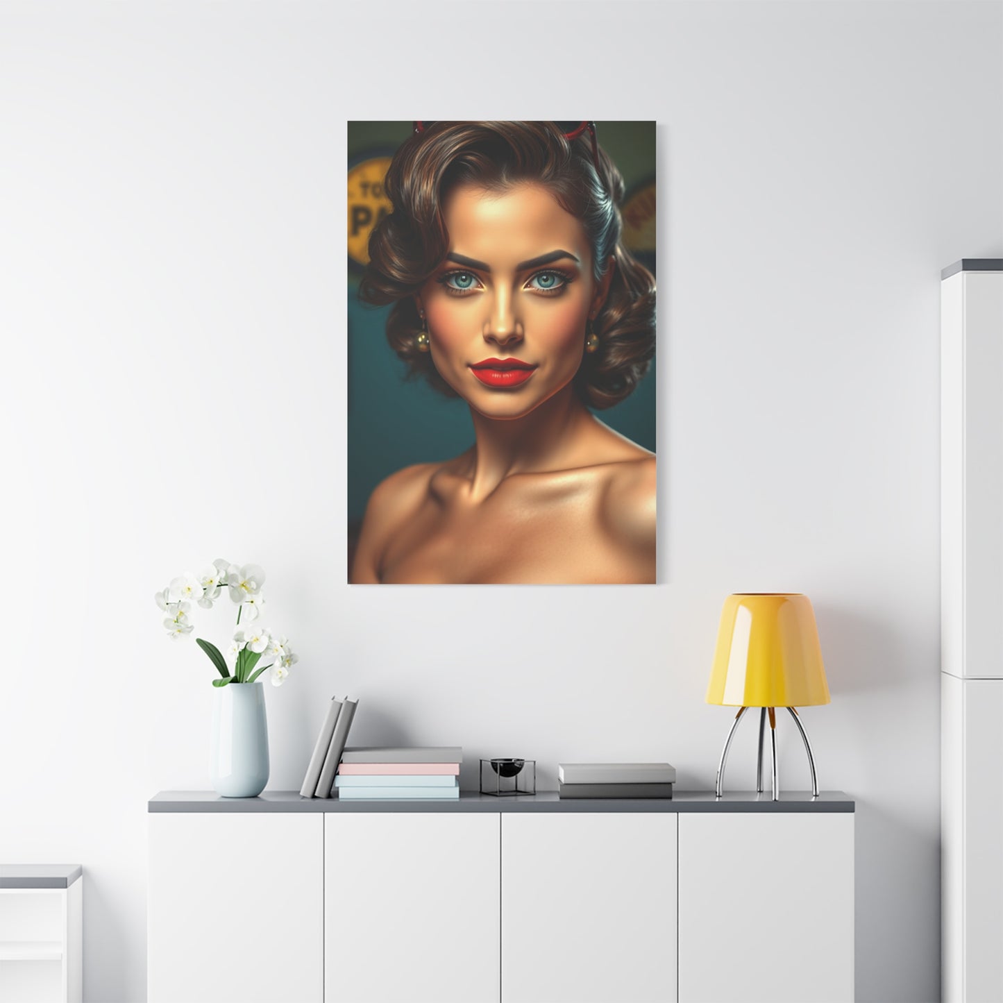 Pin-Ups Art Refined Canvas Wall Art & Canvas Print