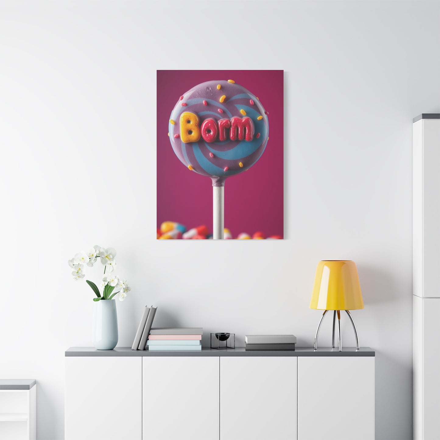 Exquisite Lollipop Fantasy Wall Art & Canvas Print