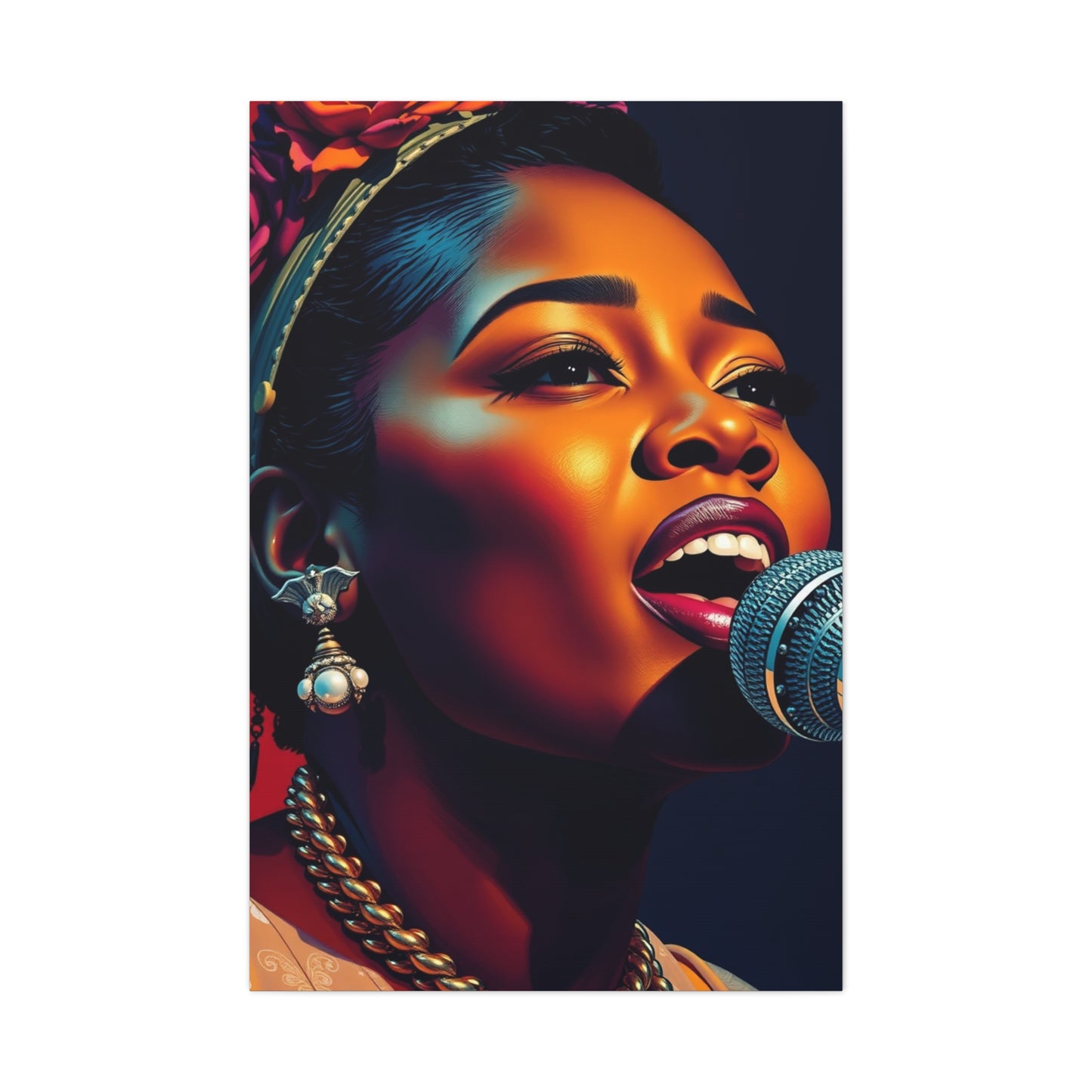 Billie Holiday Art Luxury Canvas Wall Art & Canvas Print