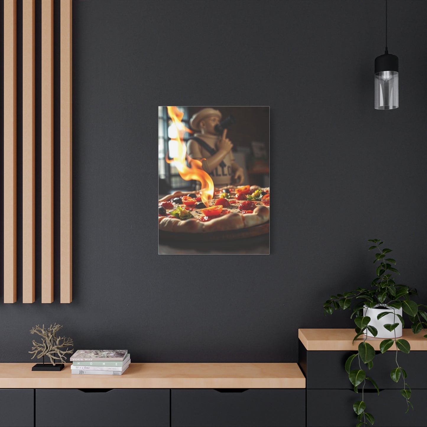 Vision Pizza Art Art Wall Art & Canvas Print
