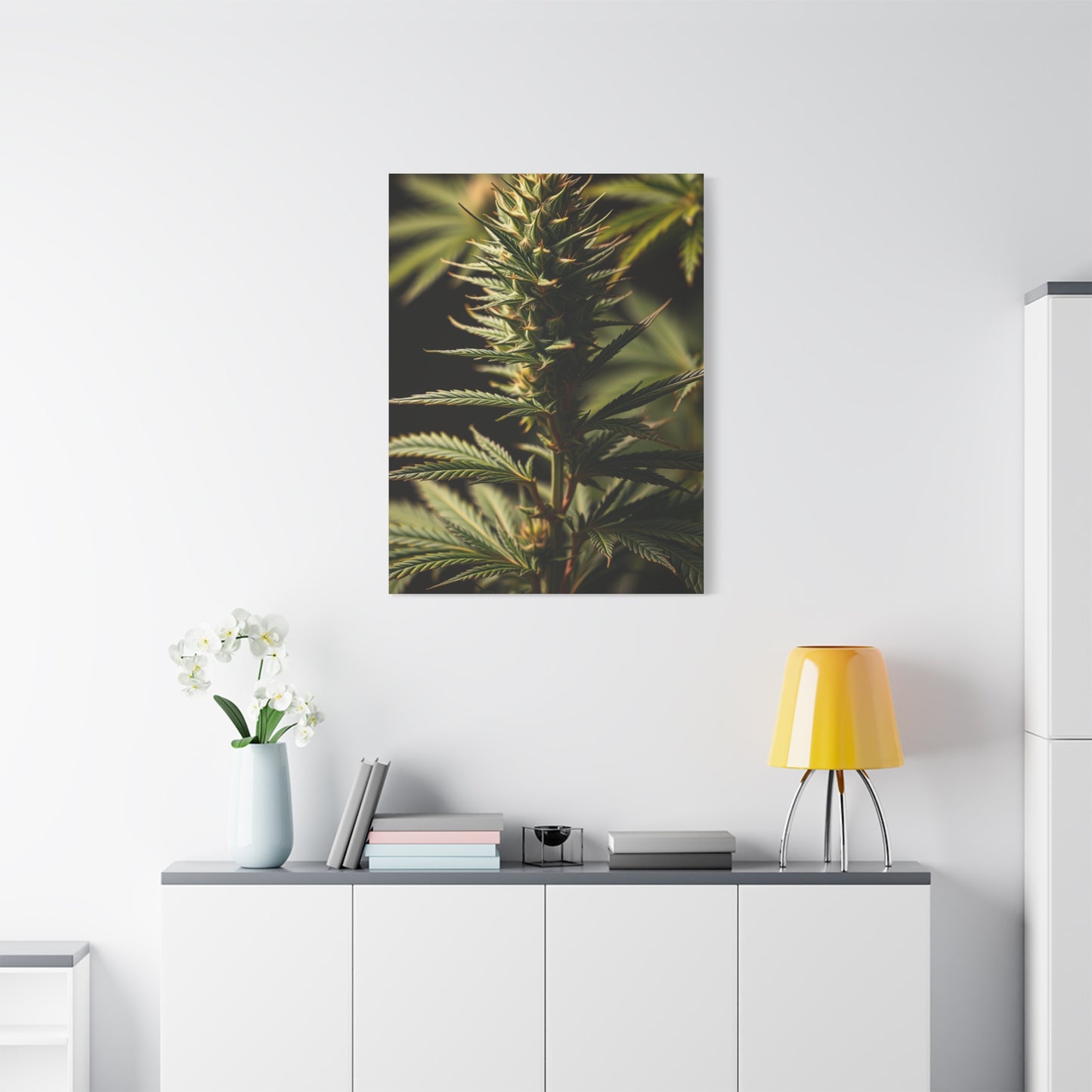 Verdant Elegance Canvas Wall Art & Canvas Print