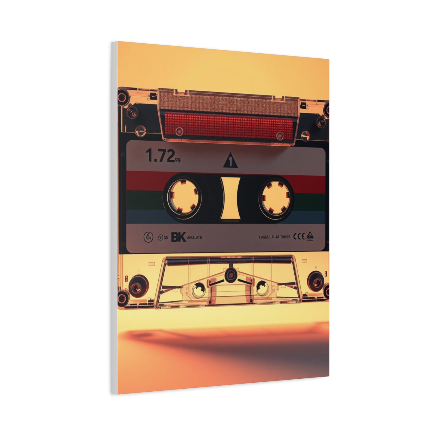 Cassette Tapes Art Luxury Canvas Wall Art & Canvas Print