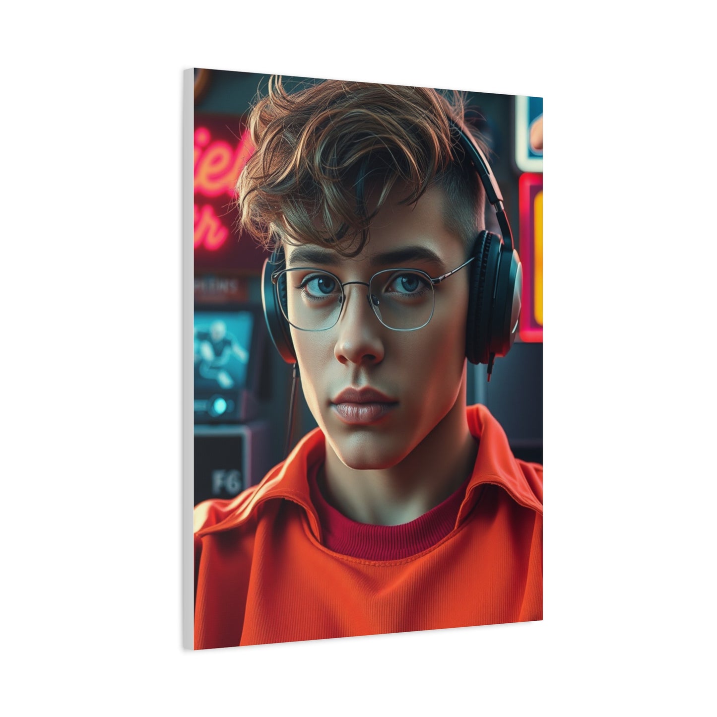 Vision 80’s Nostalgia Art Art Wall Art & Canvas Print