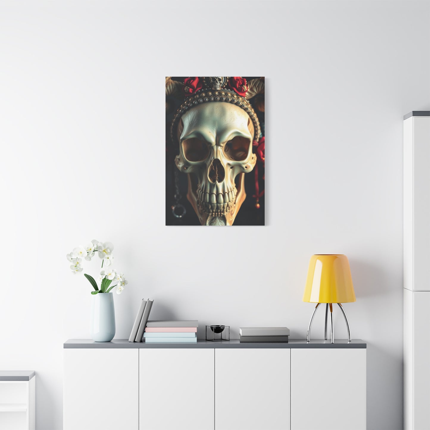 Supreme Skulls Art Collection Wall Art & Canvas Print