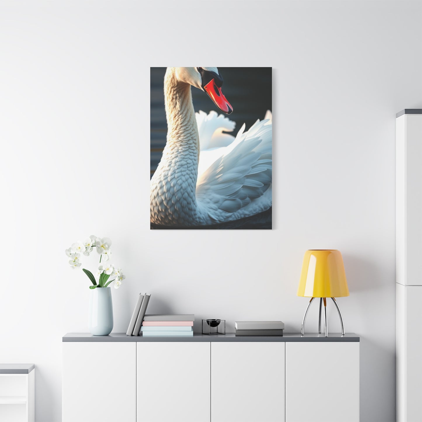 Swan Art Supreme Gallery Wall Art & Canvas Print